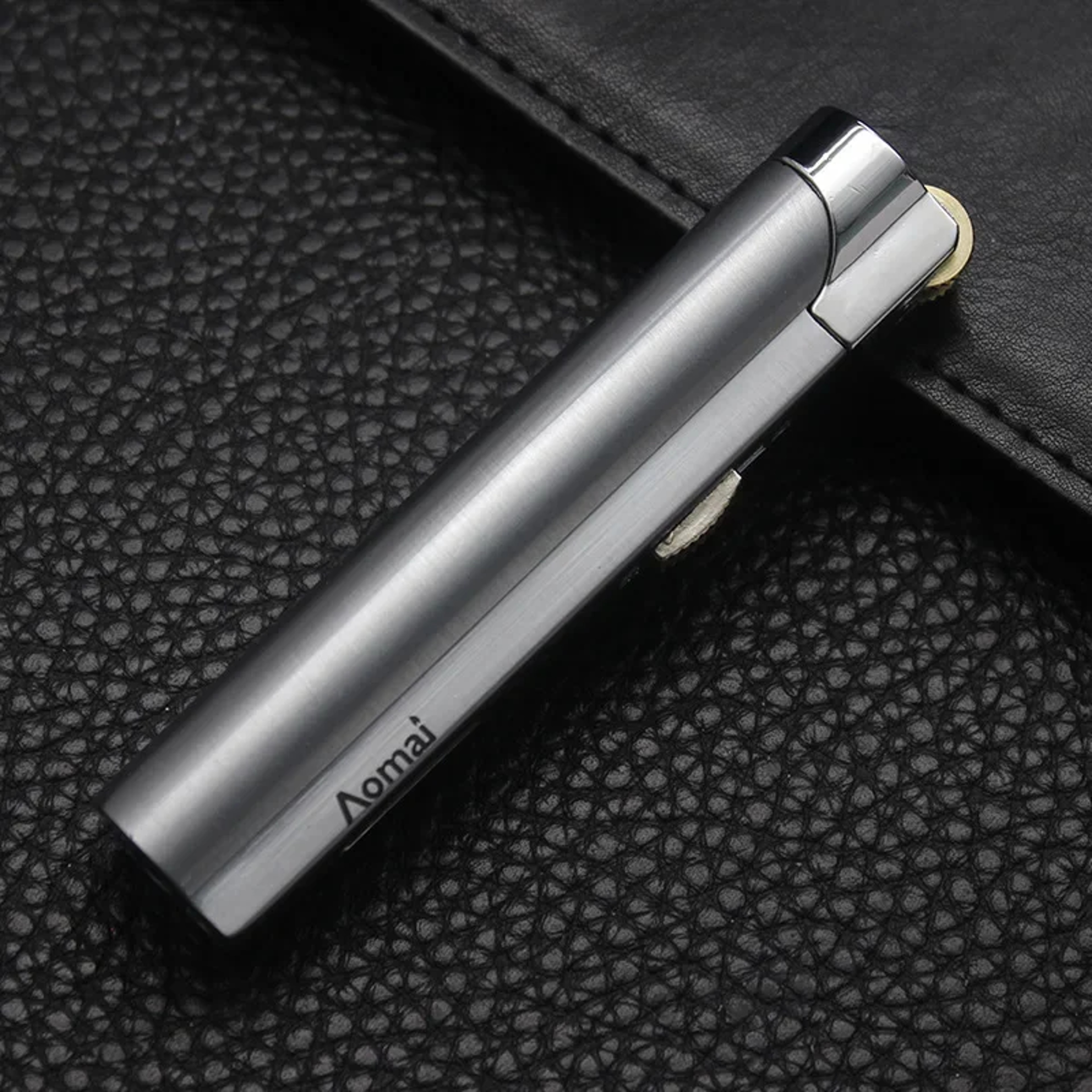 Windproof Torch Lighter Refillable Blue Flame Metal Lighter – view 11