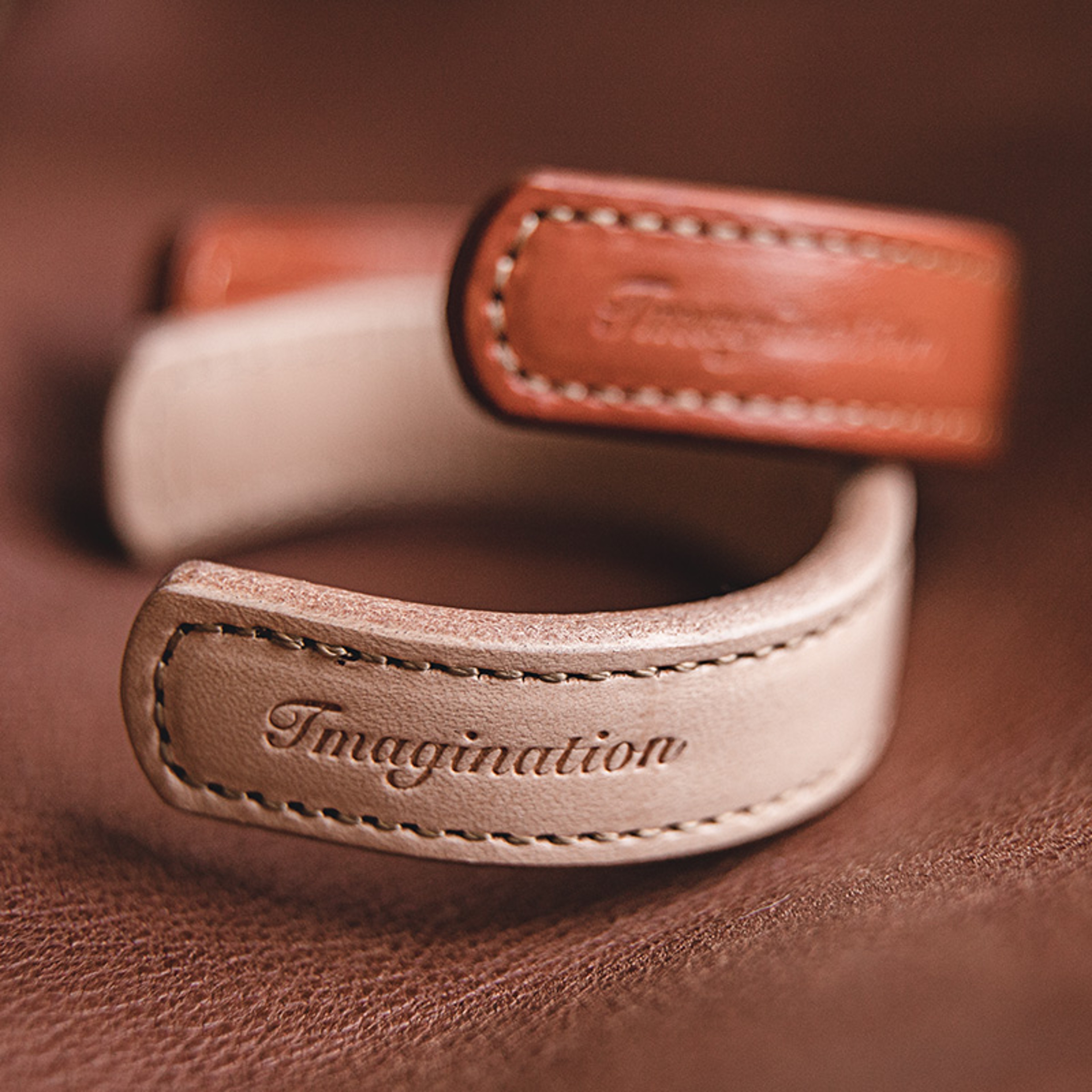 Maden Men's Thunderbird Leather Cuff Bracelet Adjustable Handmade Vintage Wristband – view 3
