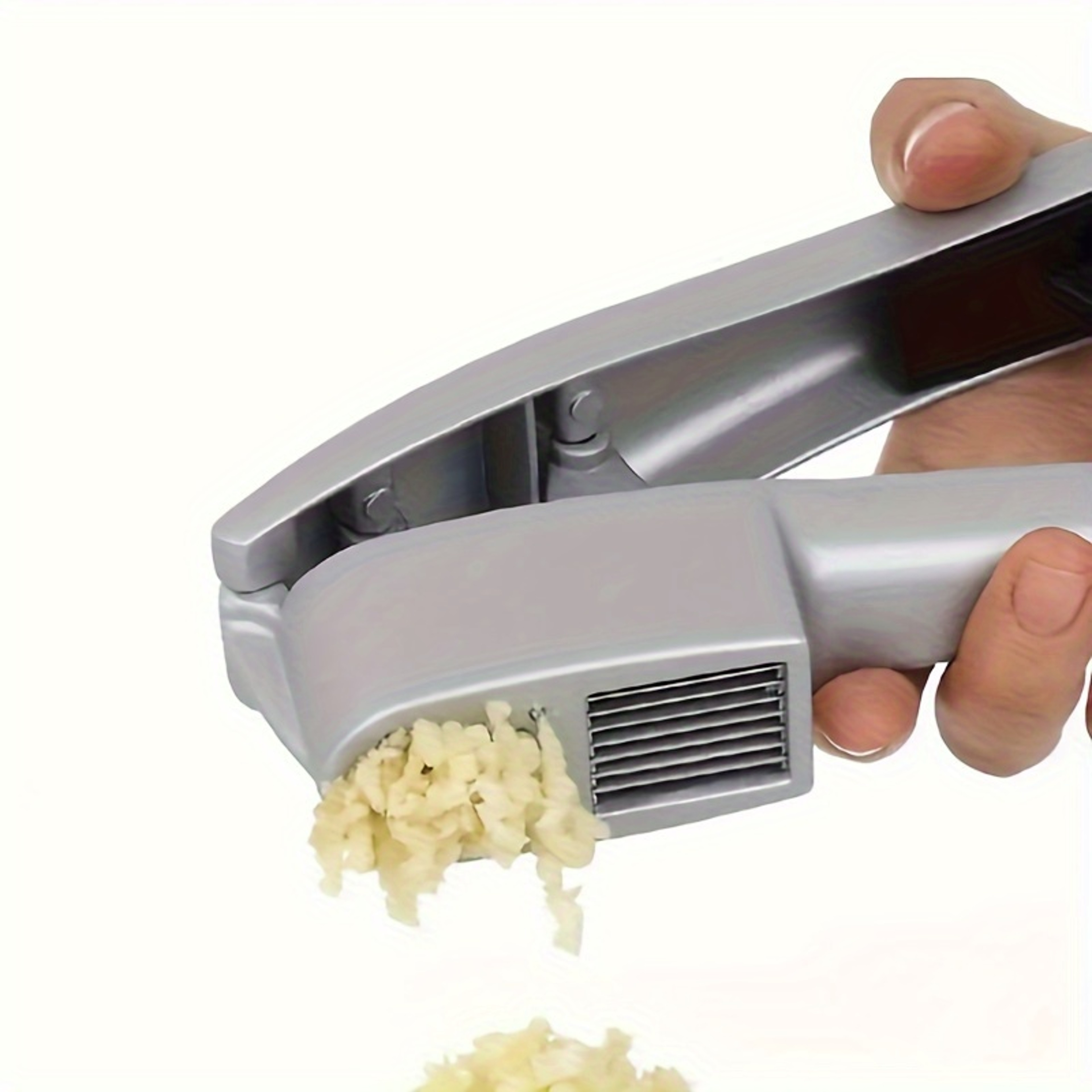 Garlic Press And Slicer Aluminum Garlic Mincer Tool 2