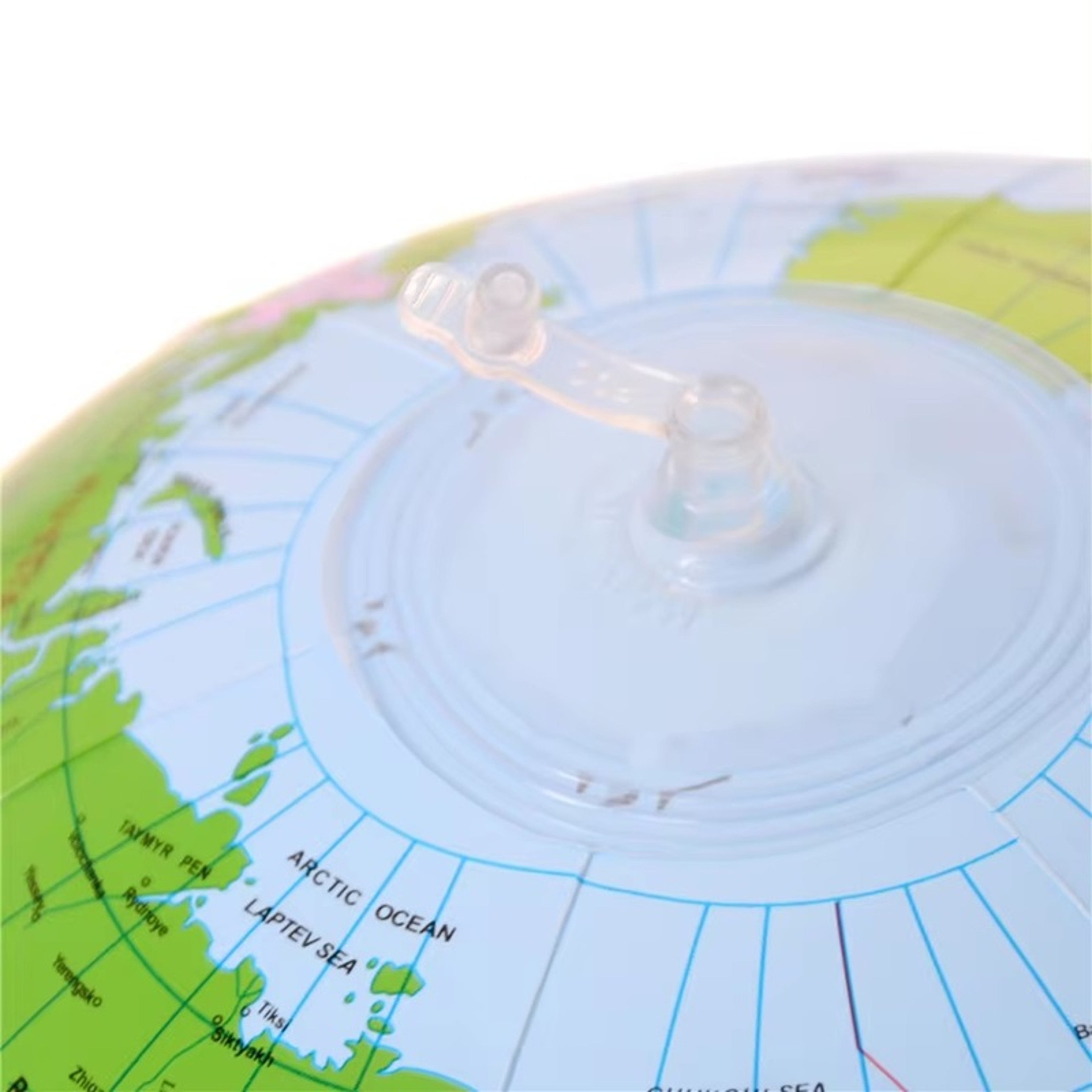 Kids Inflatable Globe Geography Toy Educational Beach Ball World Map 3