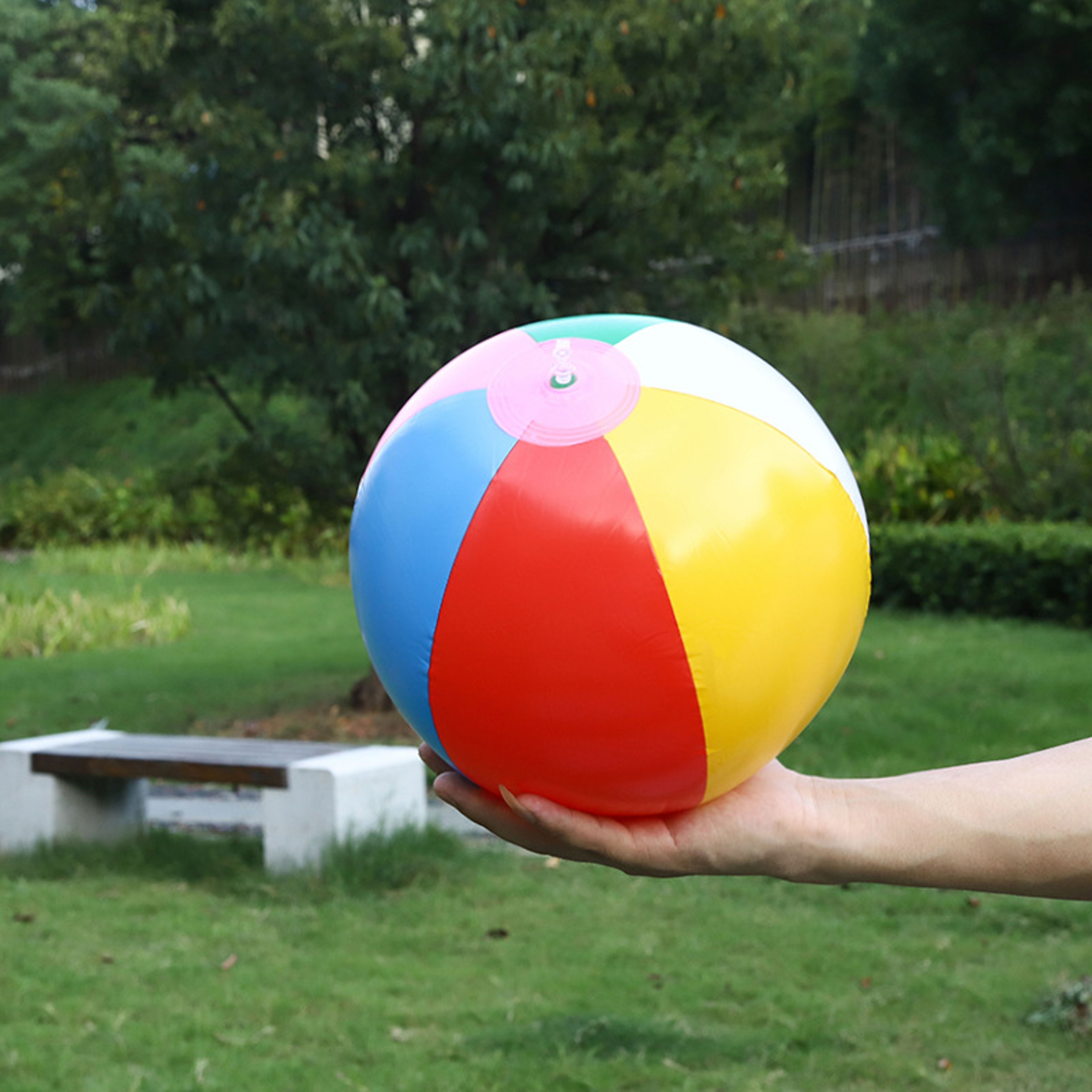 Colorful Inflatable Beach Ball for Kids Pool Party and Summer Water Play – view 5