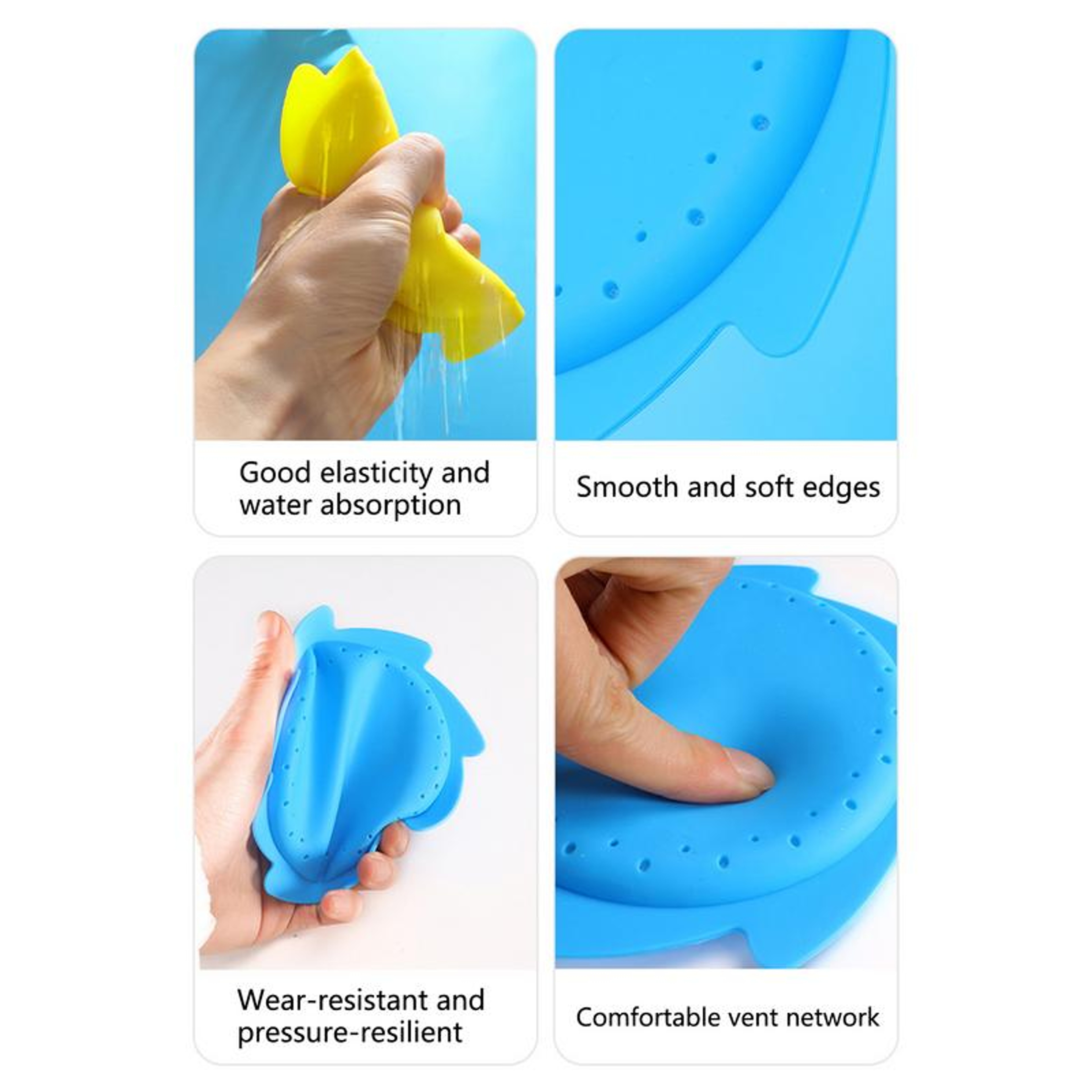 Soft Silicone Water Flying Disc for Kids Pool and Beach Splash Play – view 5