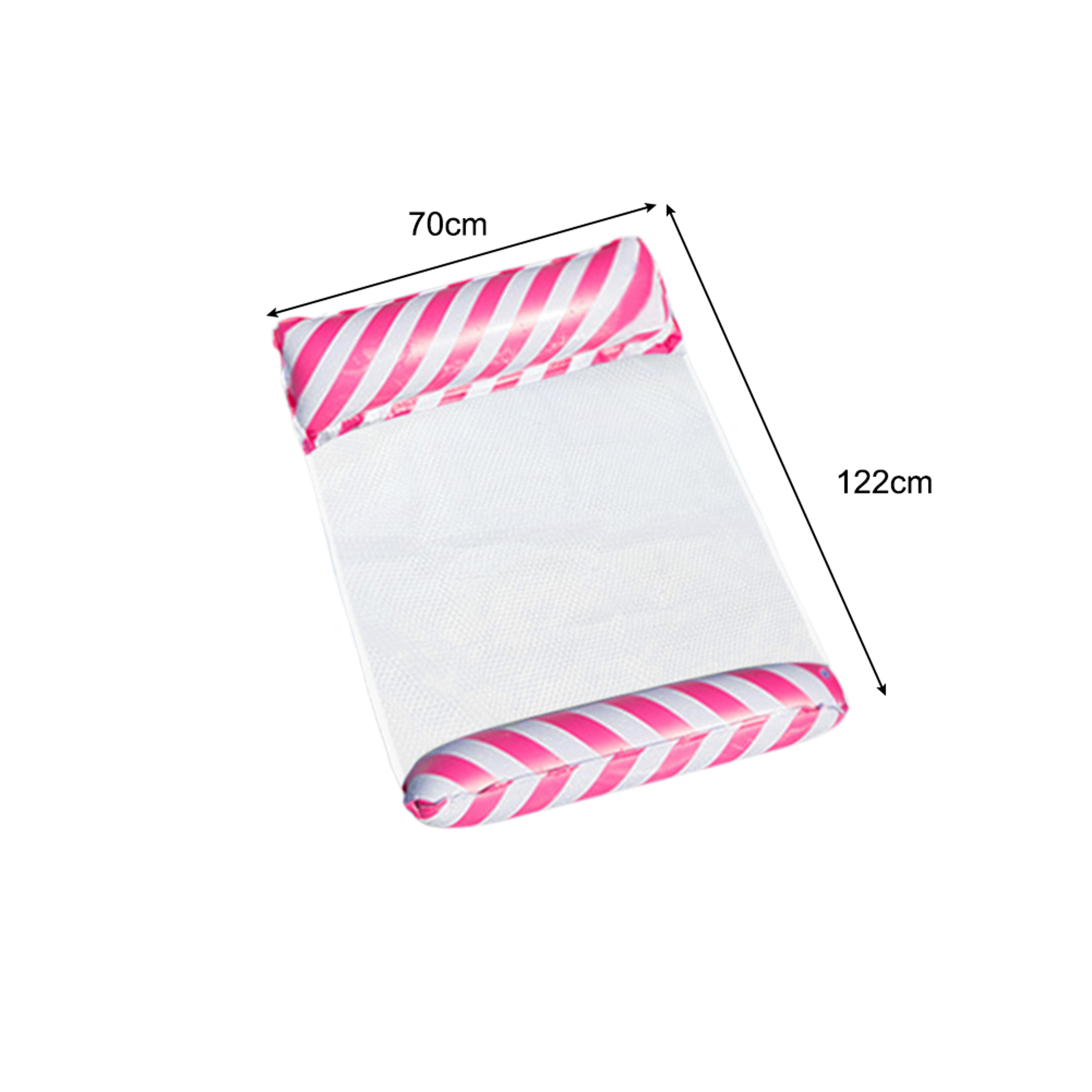 Water Hammock Pool Float Foldable Inflatable Pool Lounger For Adults 3