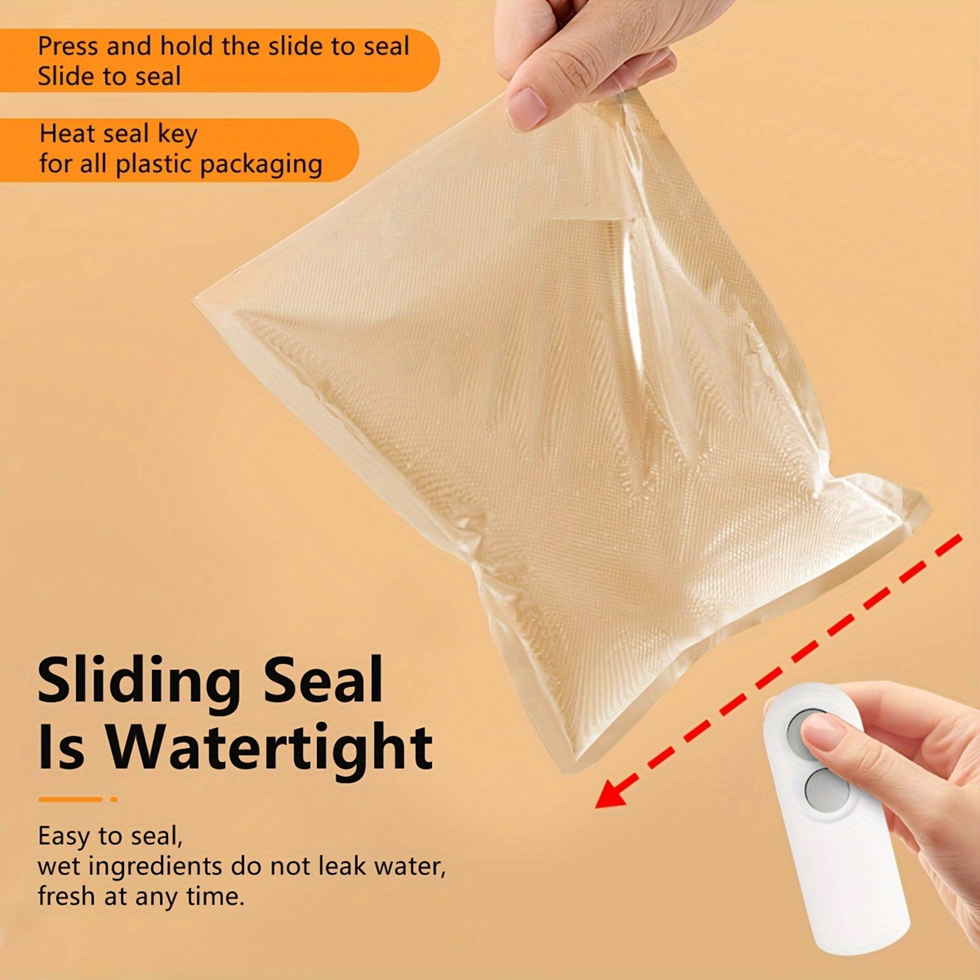 FreshLock Mini Bag Sealer With Cutter USB C Rechargeable Chip Bag Sealer 2