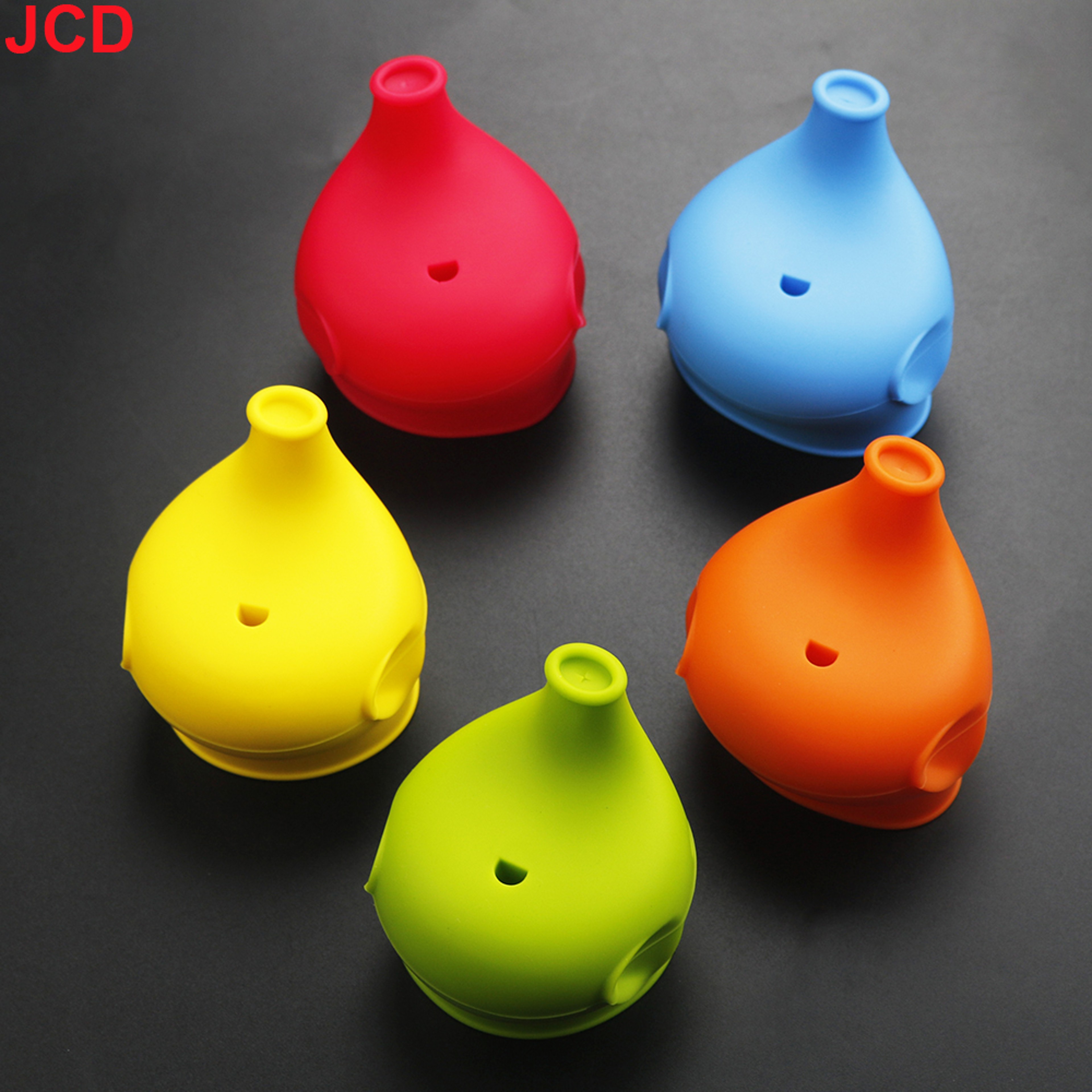 Elephant silicone sippy cup lid spill proof training cup cover for toddlers – view 5