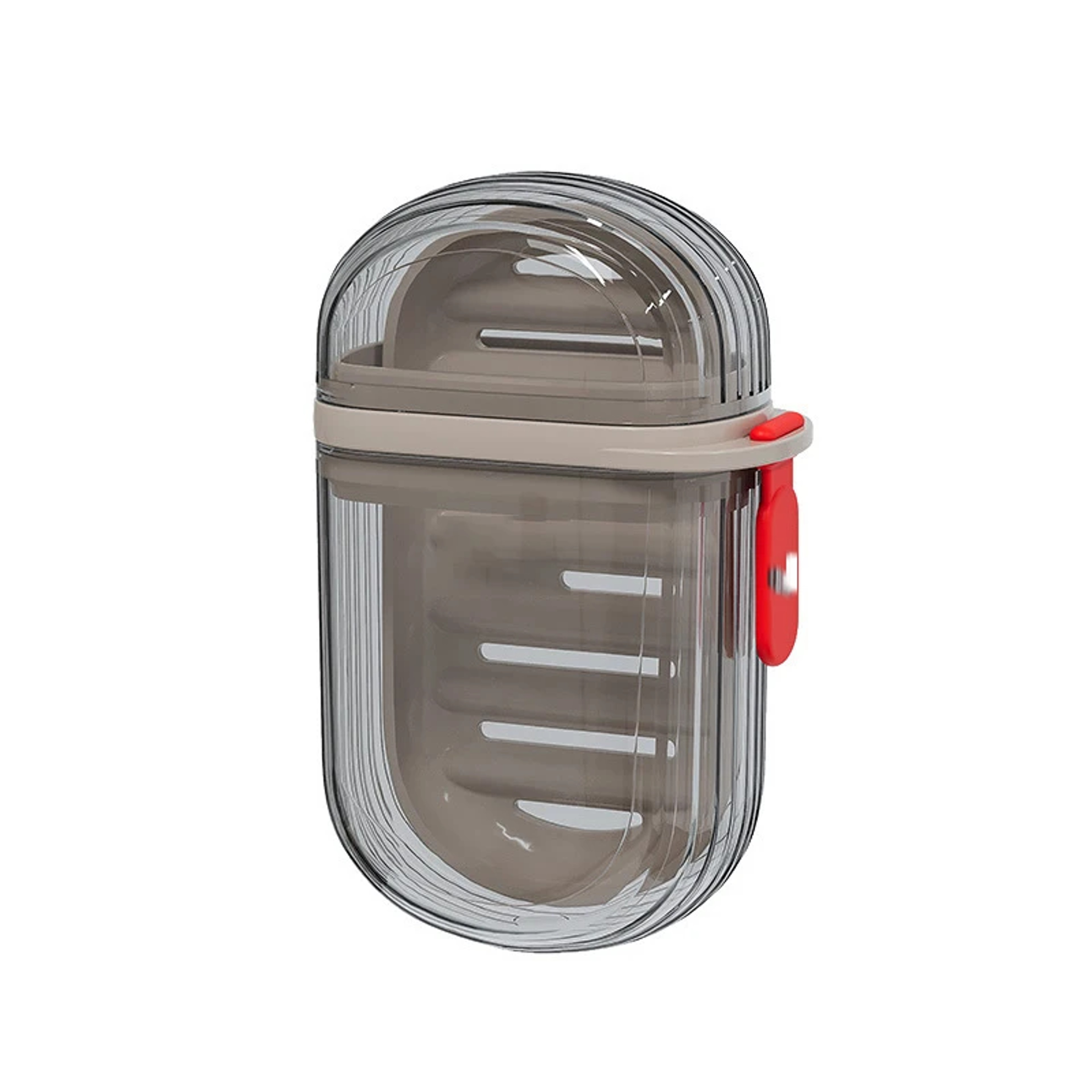 Leakproof Travel Soap Case With Drain Tray Portable Soap Box For Trips Gym And Camping 6