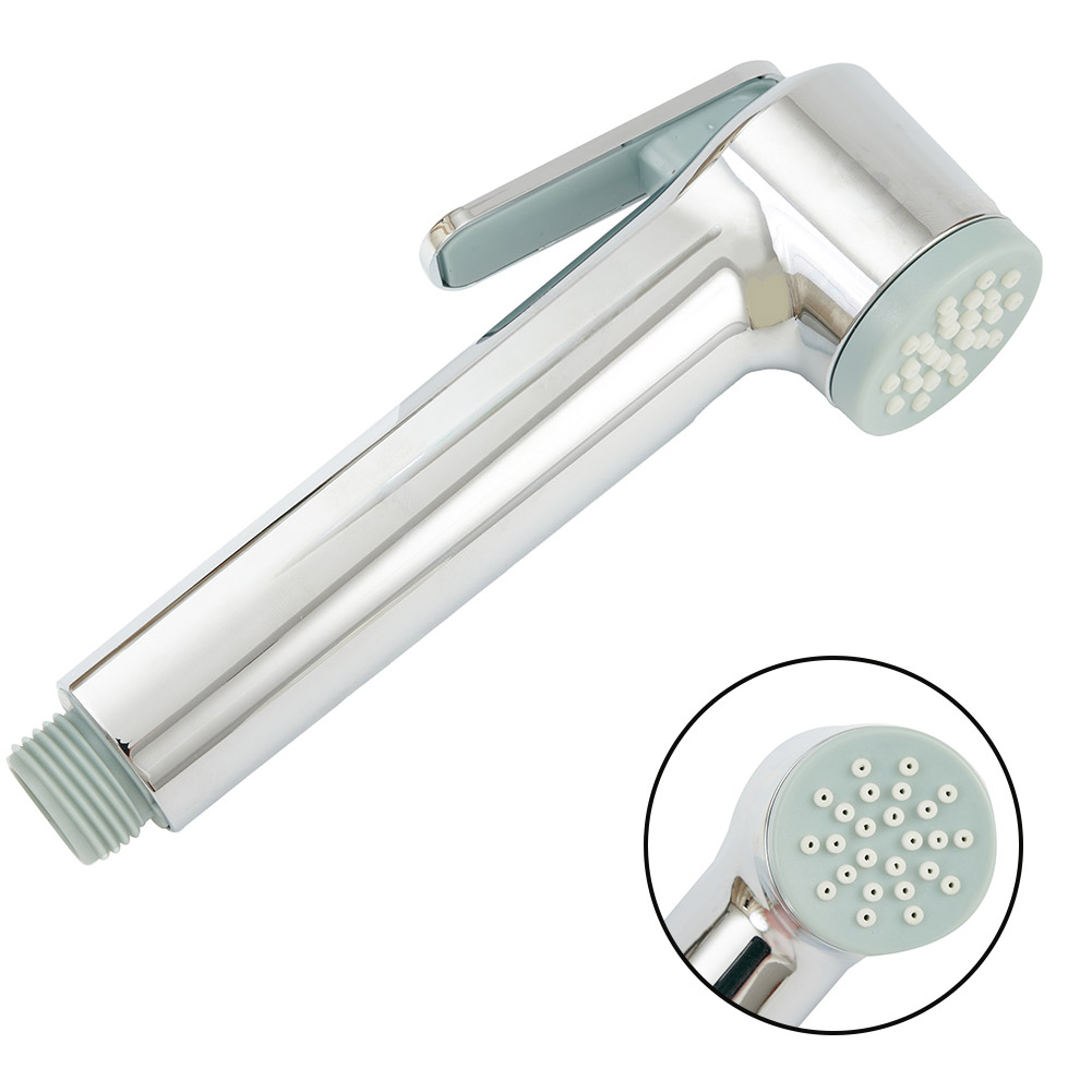 Portable Camping Shower Head Adjustable Handheld Nozzle for RV Boat and Car Wash – view 1