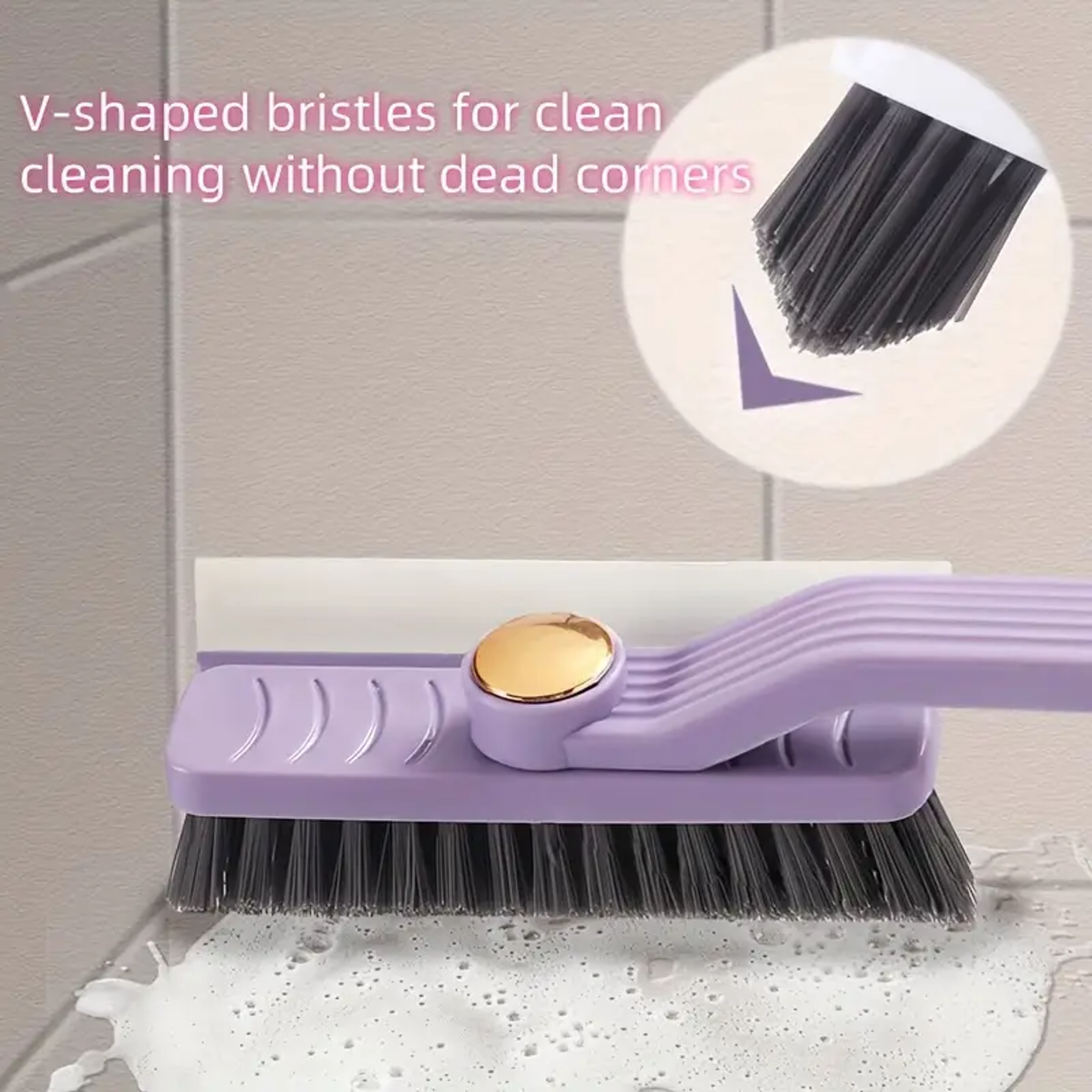 Rotating Grout Cleaning Brush For Tile And Bathroom Floors 1