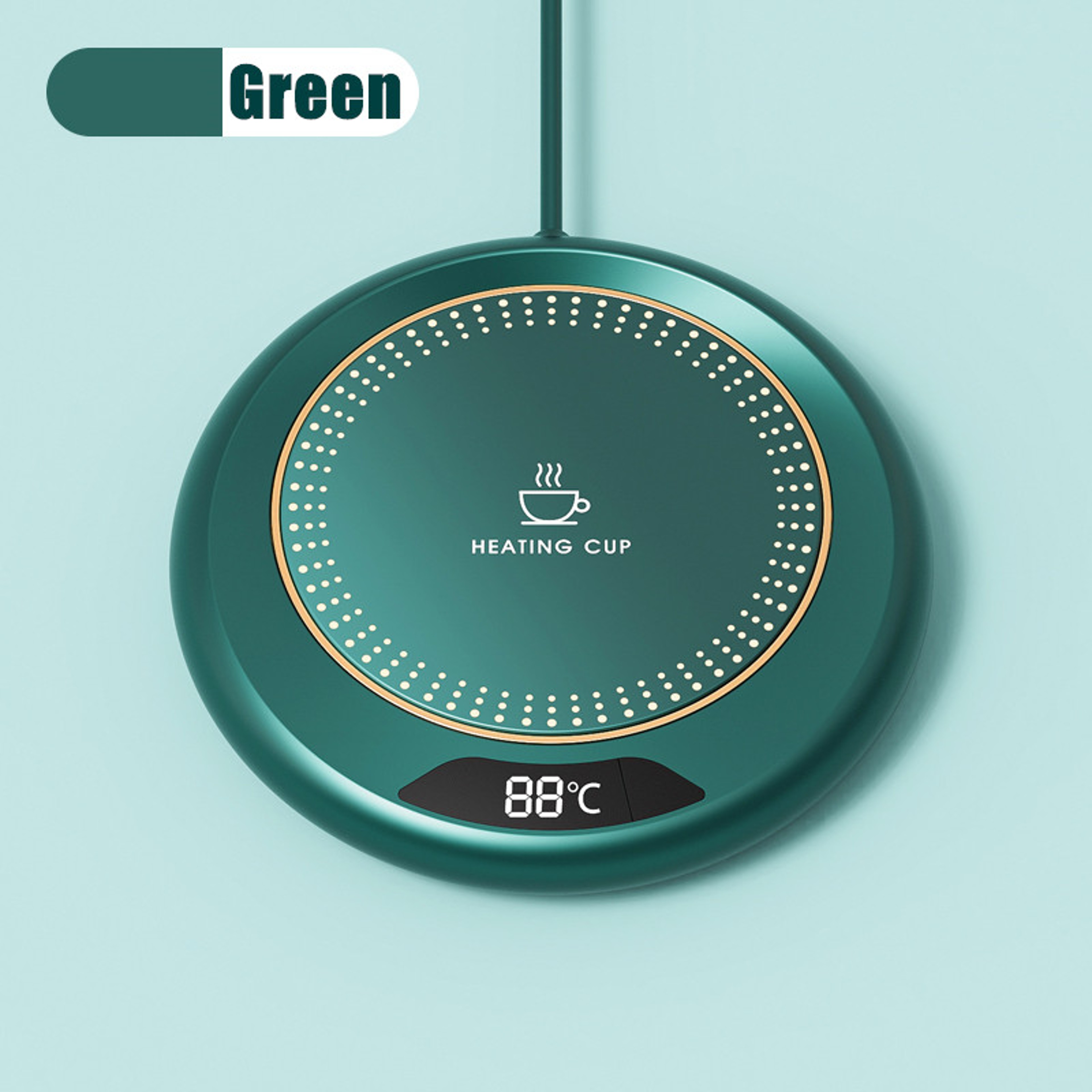 USB Mug Warmer Heated Coaster with Temperature Settings – view 9