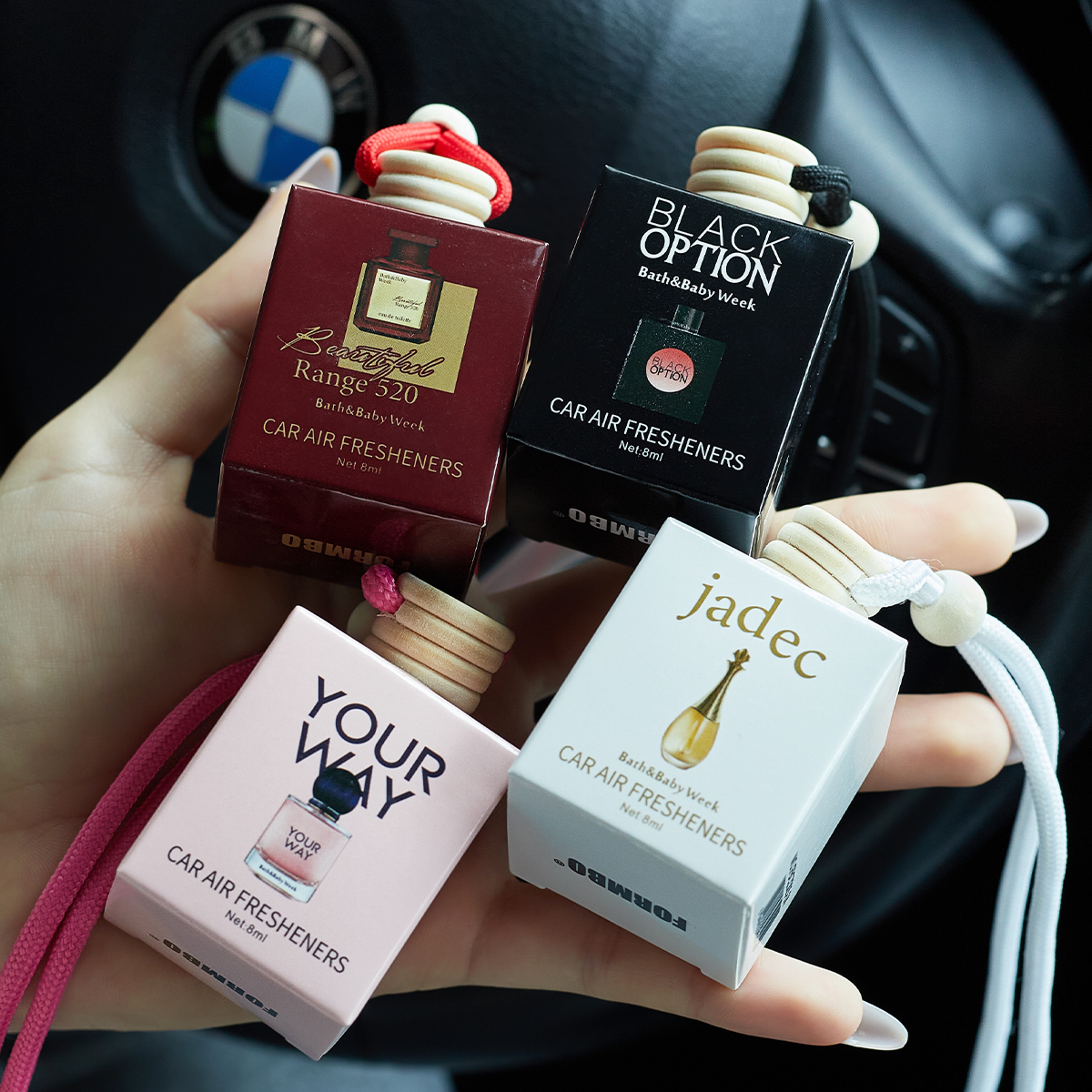 Luxury Car Vent Clip Air Freshener Long Lasting Car Perfume Diffuser 0