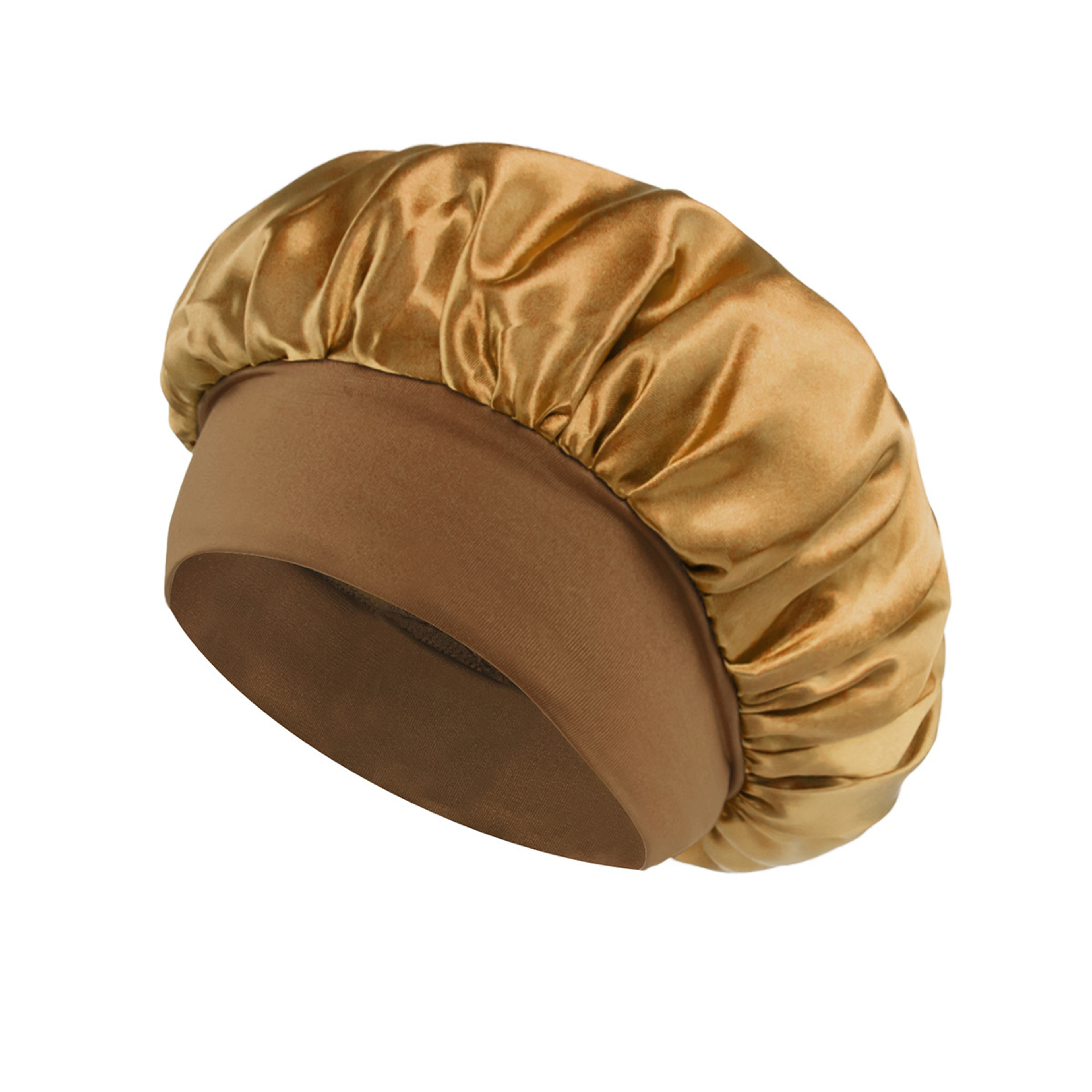 Large Satin Bonnet For Sleeping For Long Hair Soft Silk Lined Sleep And Shower Hair Wrap 12