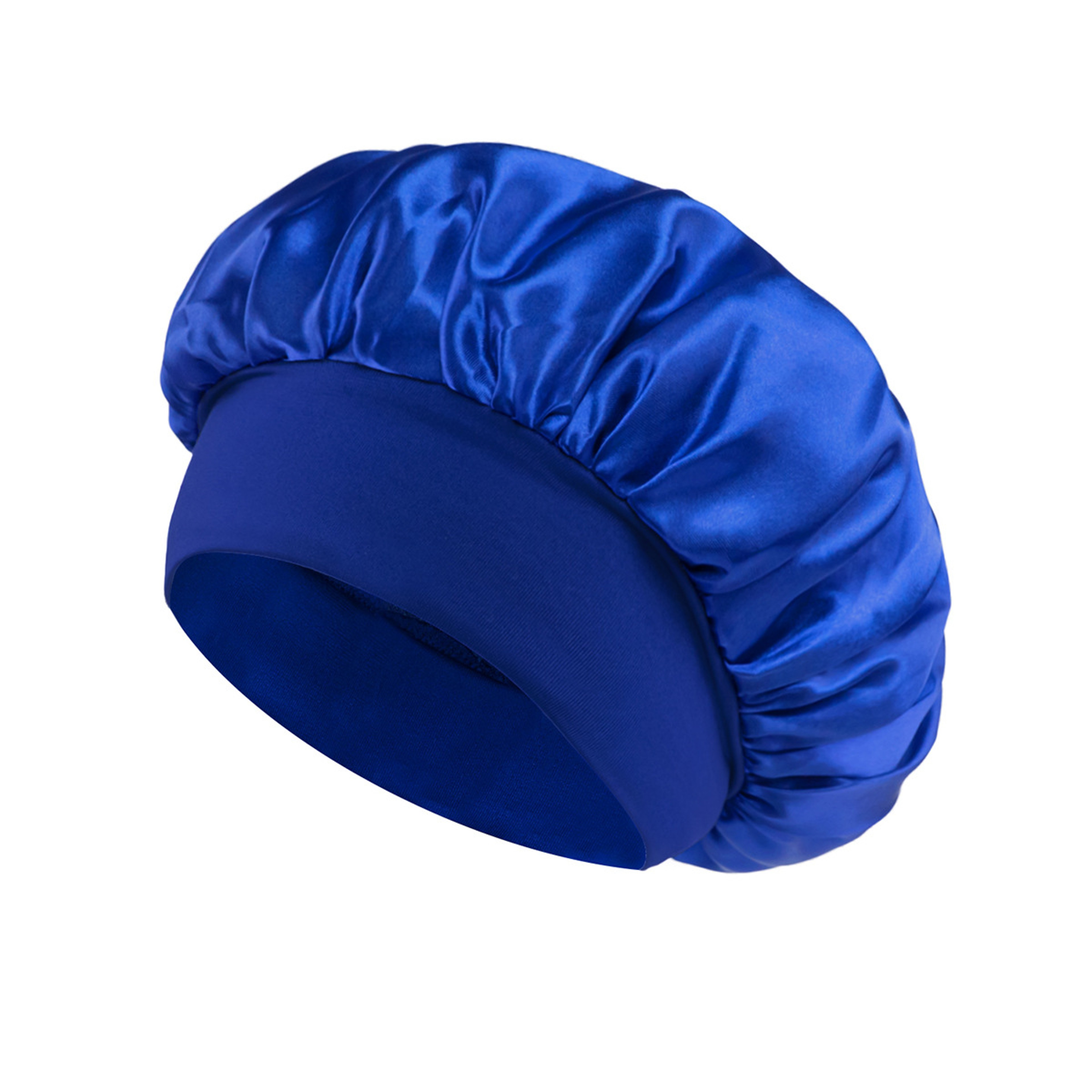 Large Satin Bonnet For Sleeping For Long Hair Soft Silk Lined Sleep And Shower Hair Wrap 14