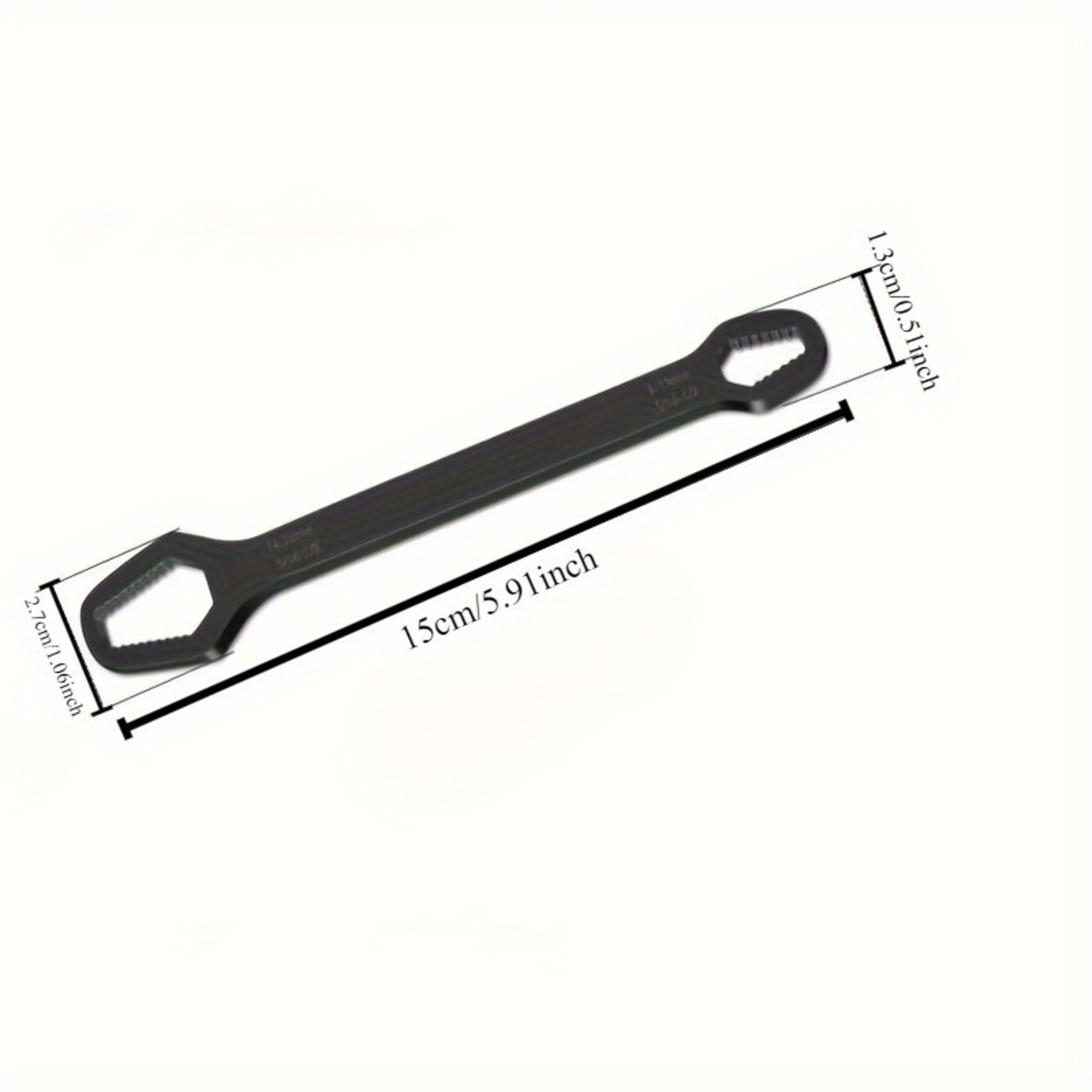 Universal Adjustable Wrench Double Ended Self Tightening Ratchet Spanner – view 3