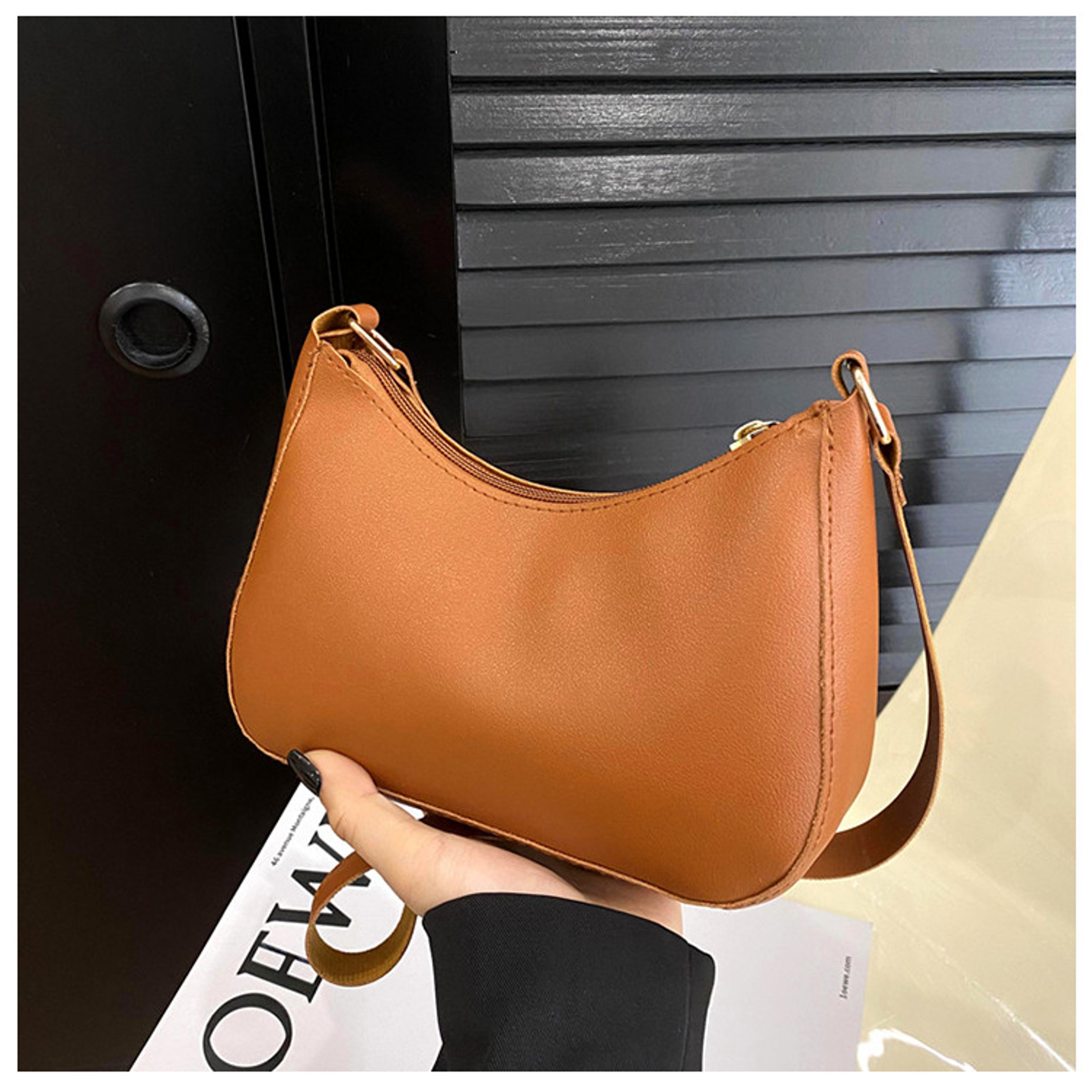 Minimalist Small Square Shoulder Bag For Women 8