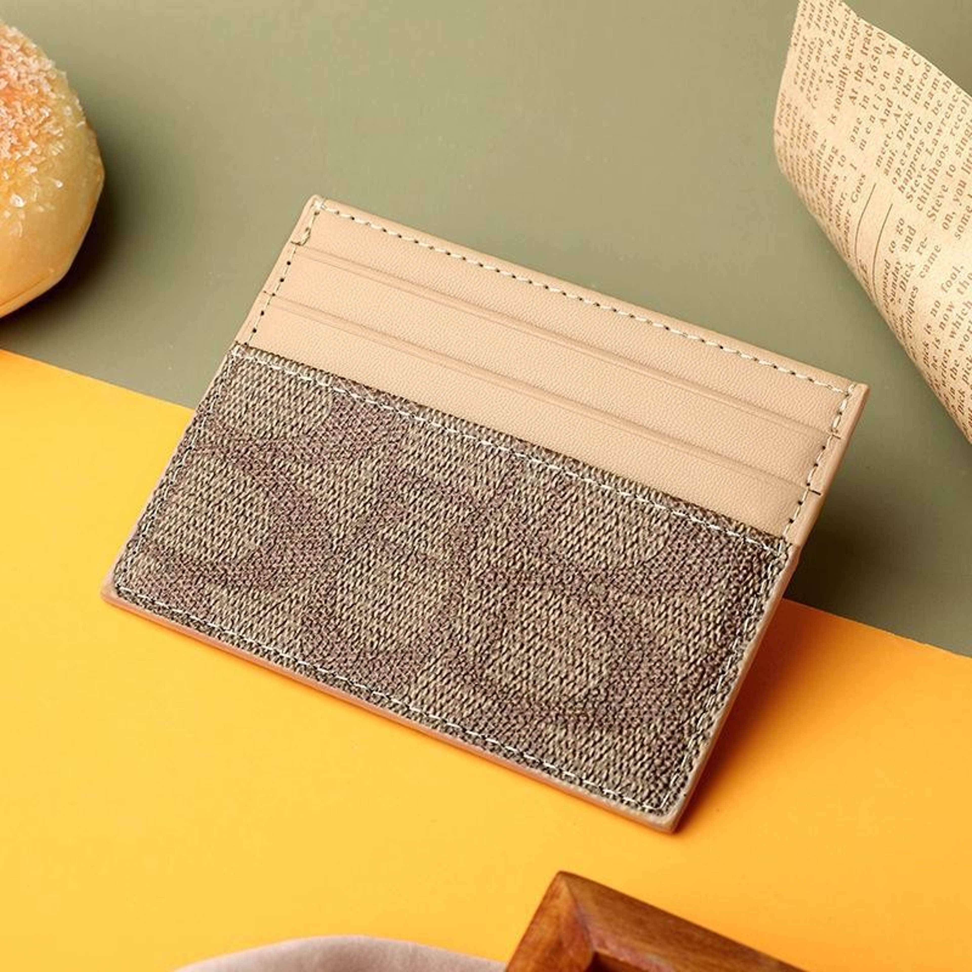 Slim PU Leather Womens Wallet Multi Card Holder Mini Short Purse – view 4