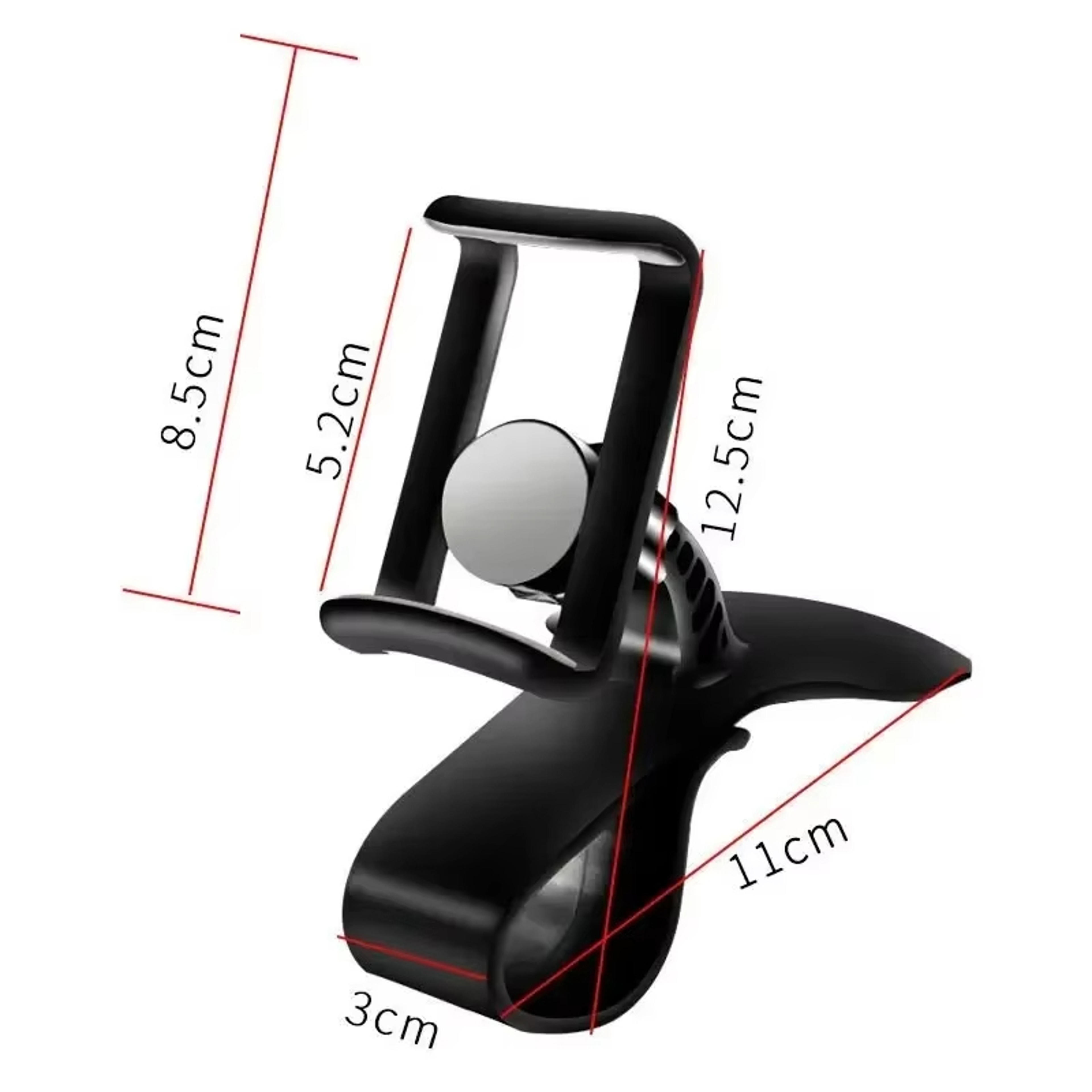 Rotatable Car Phone Holder Universal Dashboard Mount 2