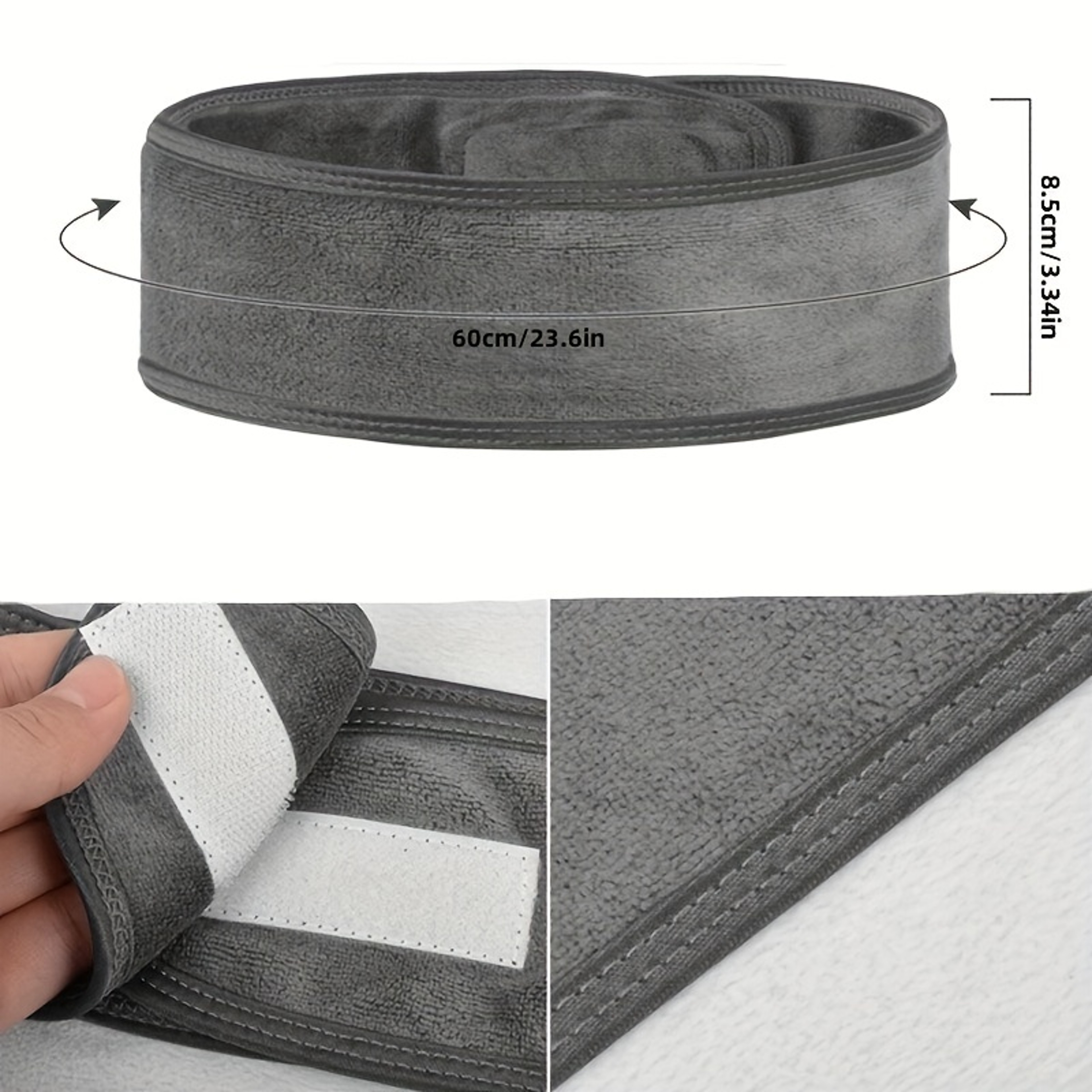 Adjustable Spa Headband for Makeup, Face Wash and Yoga – view 2