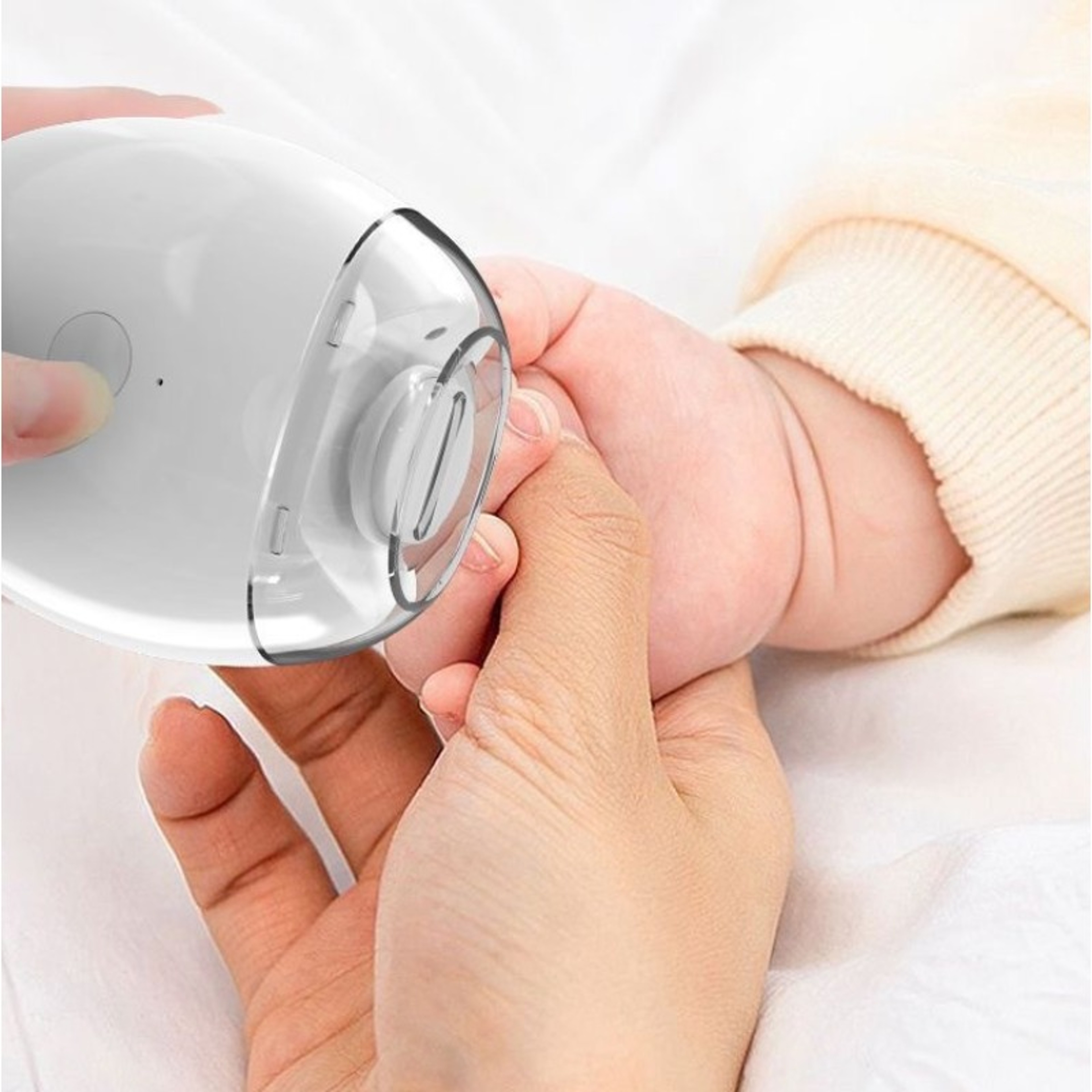 LED Electric Nail Clipper Automatic Nail Trimmer for Baby Adult Care – view 5