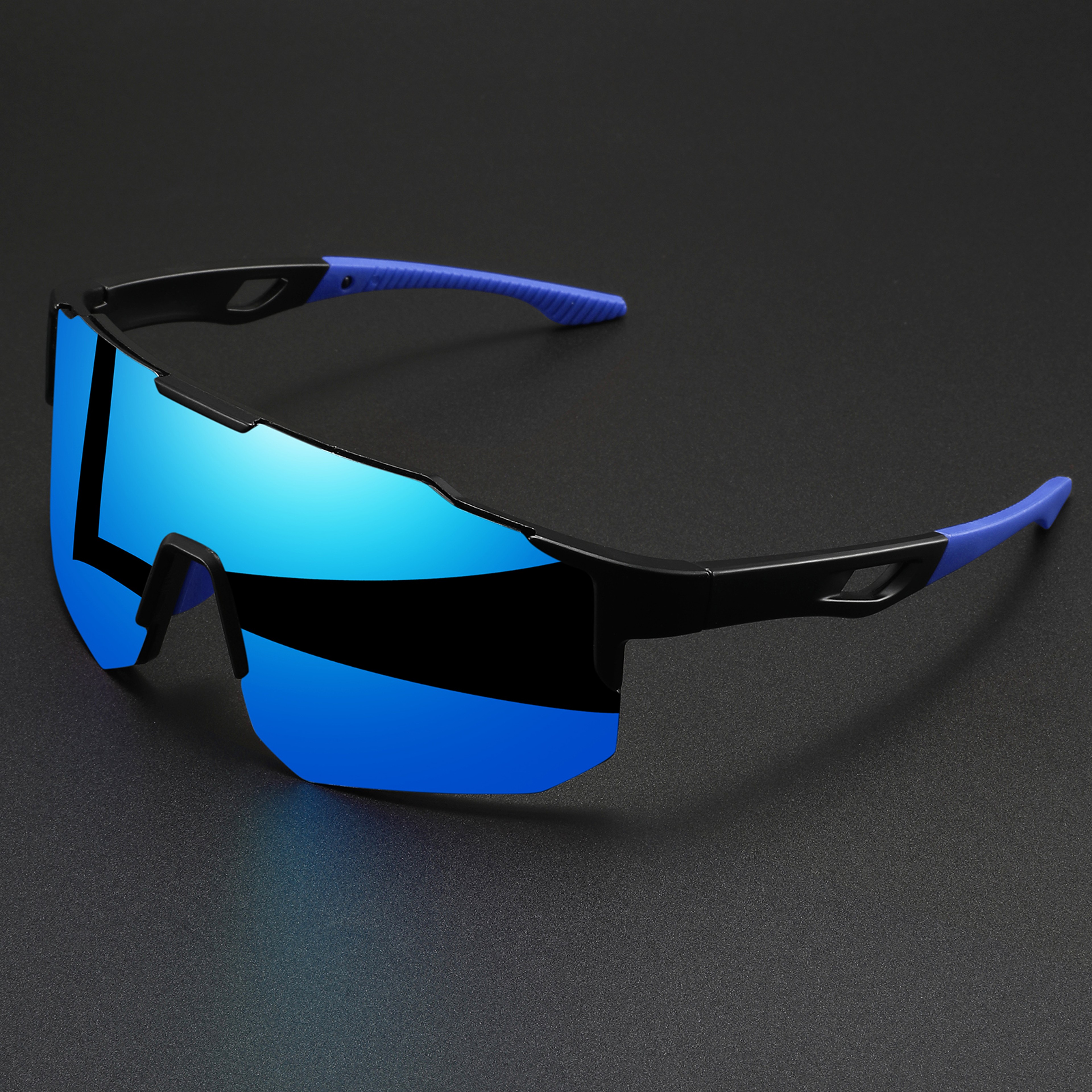 Wraparound Sports Sunglasses For Cycling Hiking 0