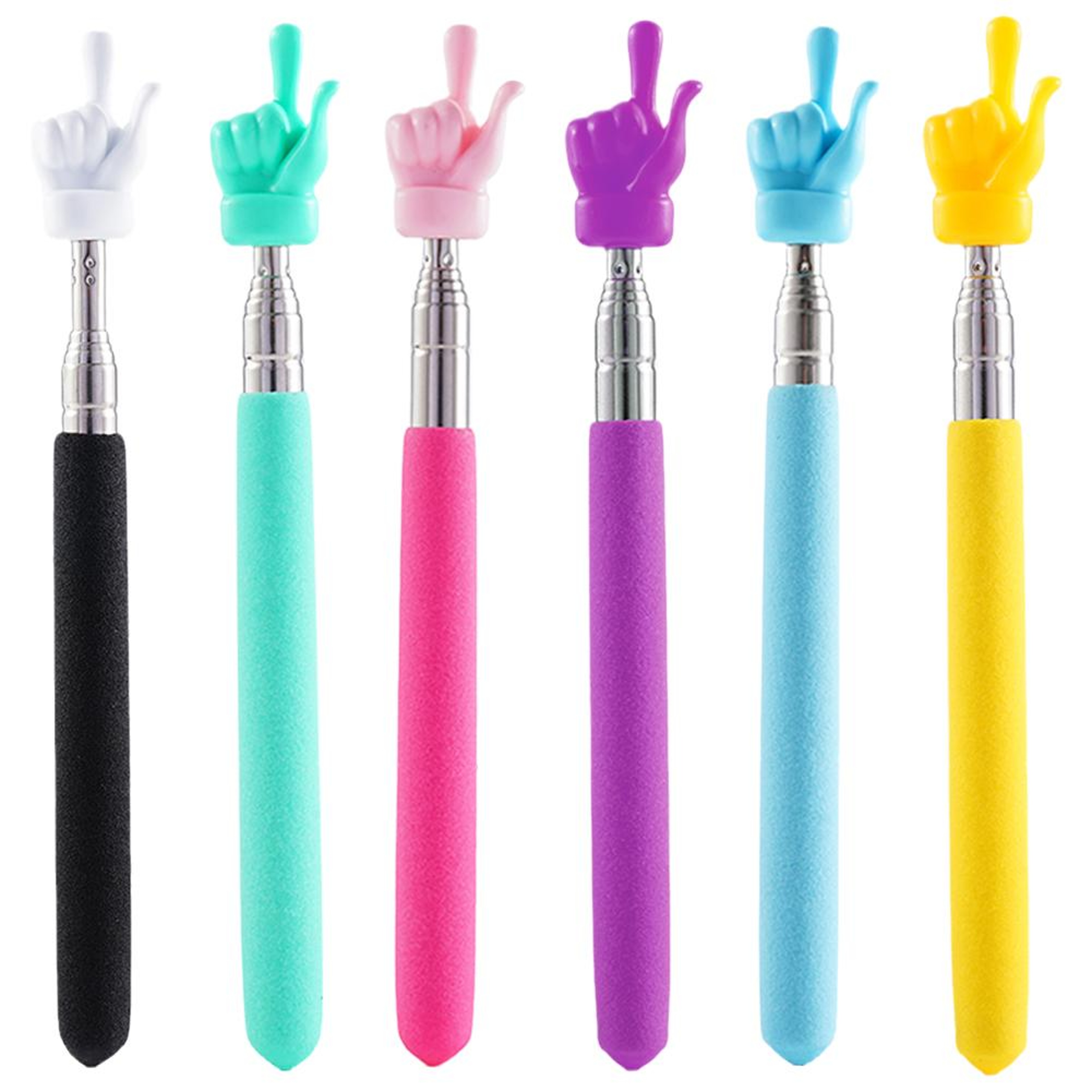 Retractable Teacher Pointer Finger Stick for Classroom Teaching – view 1