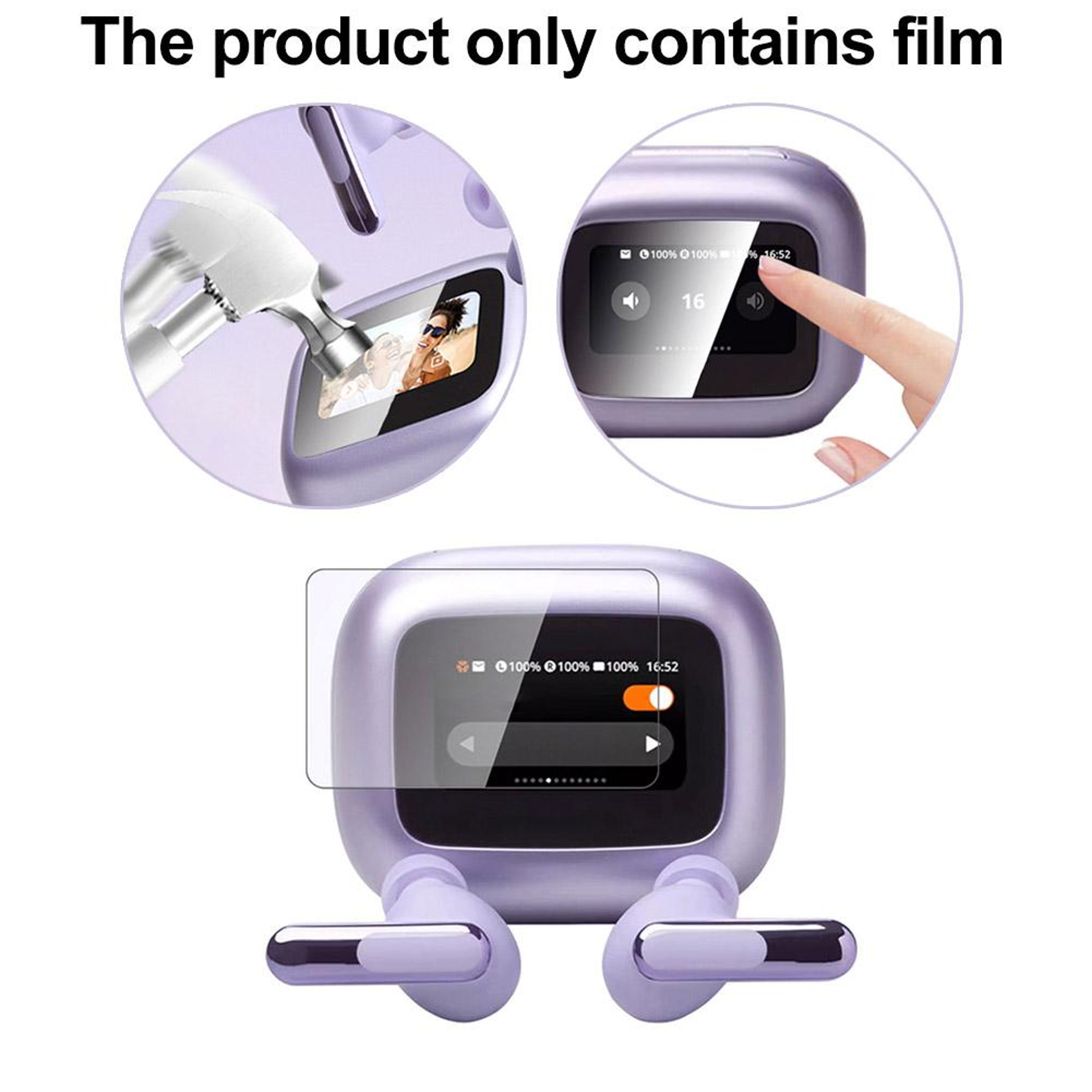 Live Beam Screen Protector Clear Scratch Proof LCD Film 5