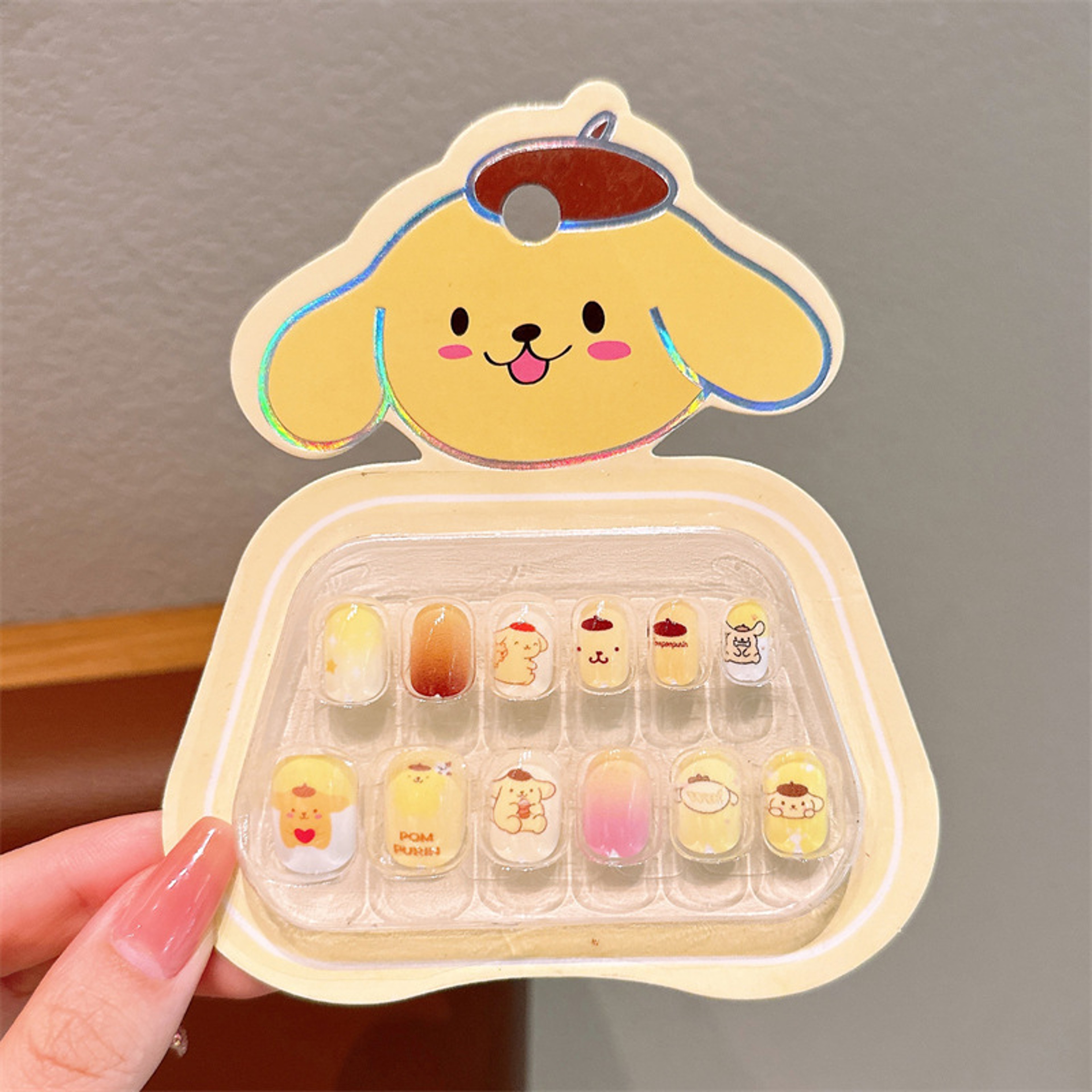 Kawaii Hello Kitty Press On Nails Cute Cartoon Nail Art Set – view 8