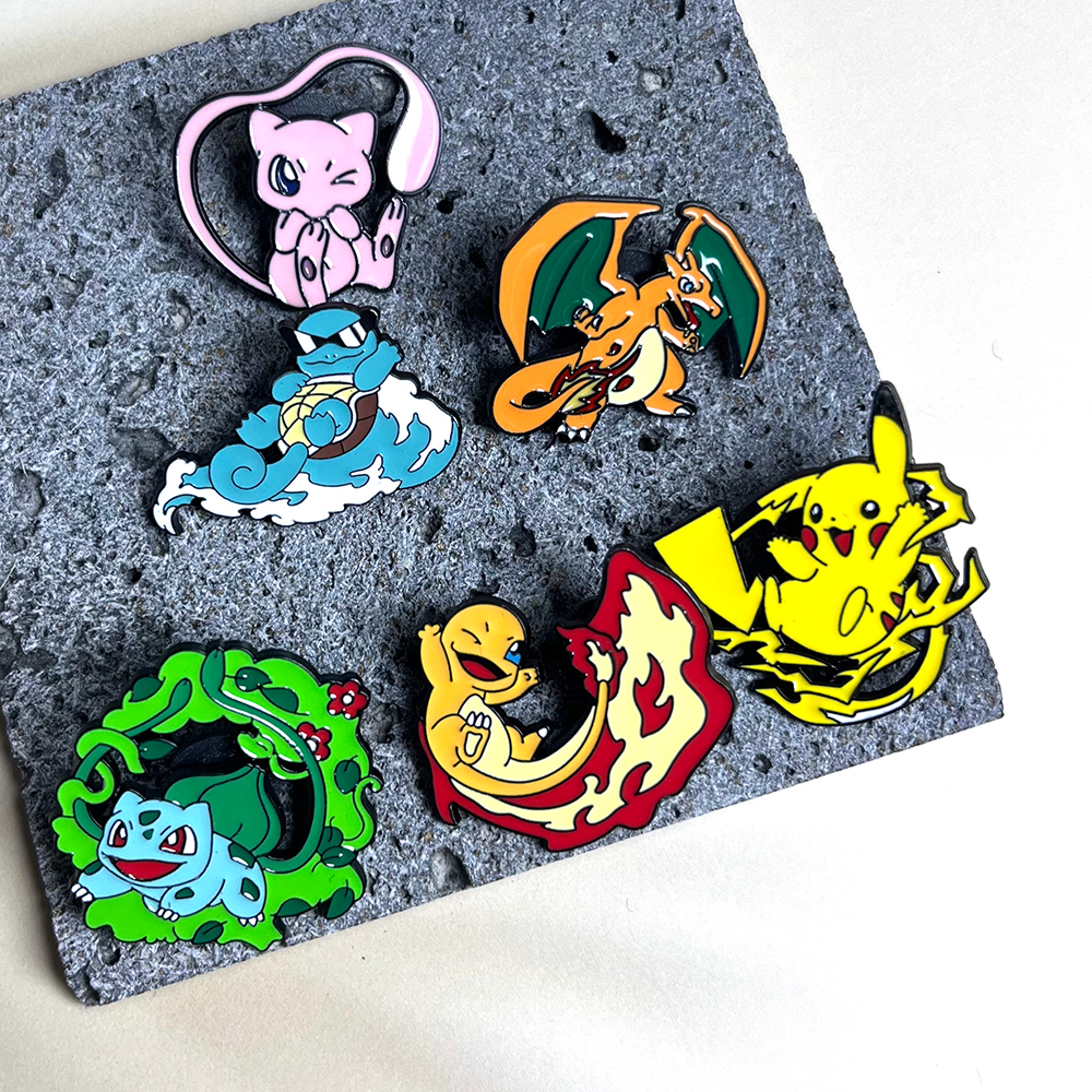 Kawaii Anime Enamel Pins Set for Backpacks and Clothing – view 7