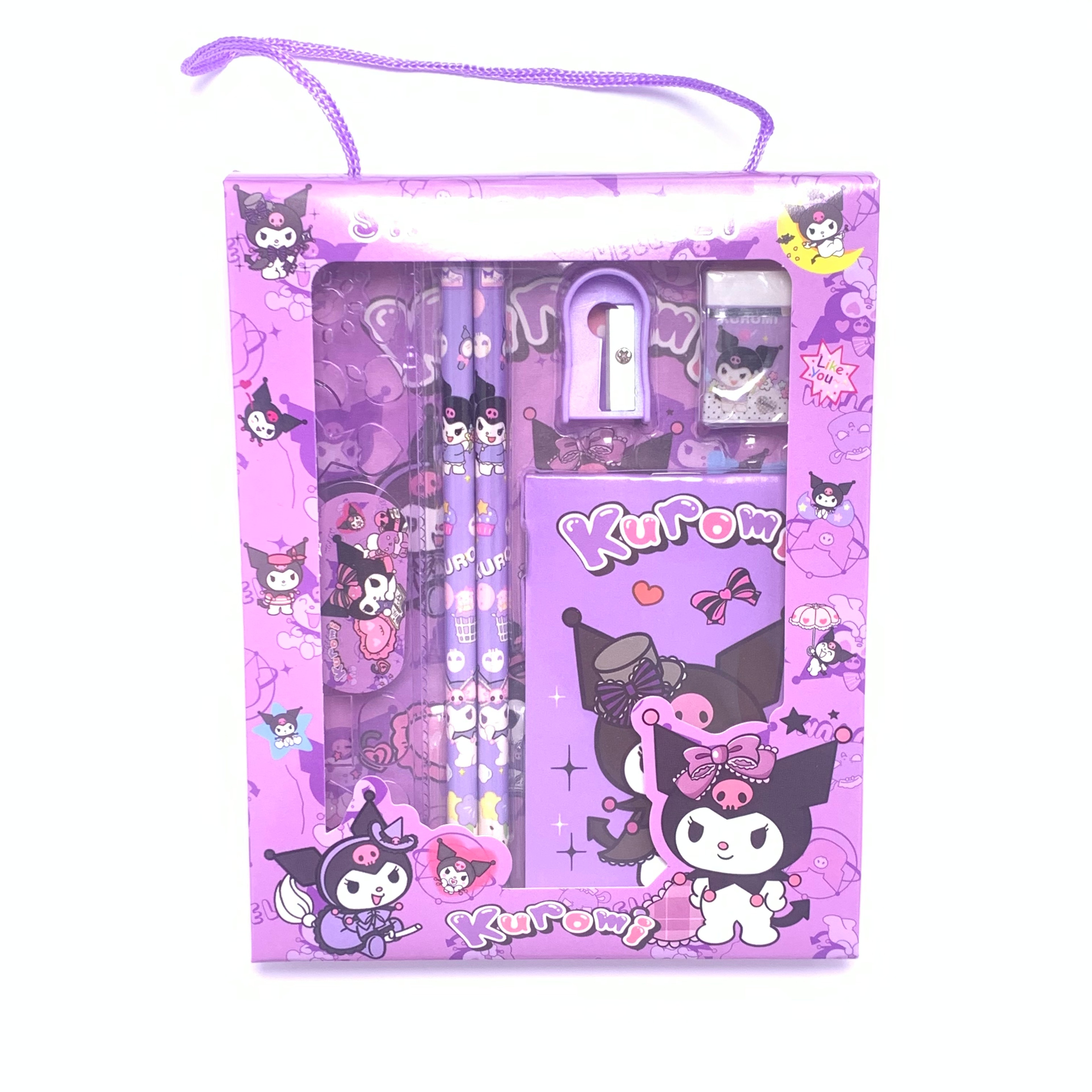 Sanrio Stationery Gift Box with Hello Kitty My Melody Kuromi Cinnamoroll – view 4