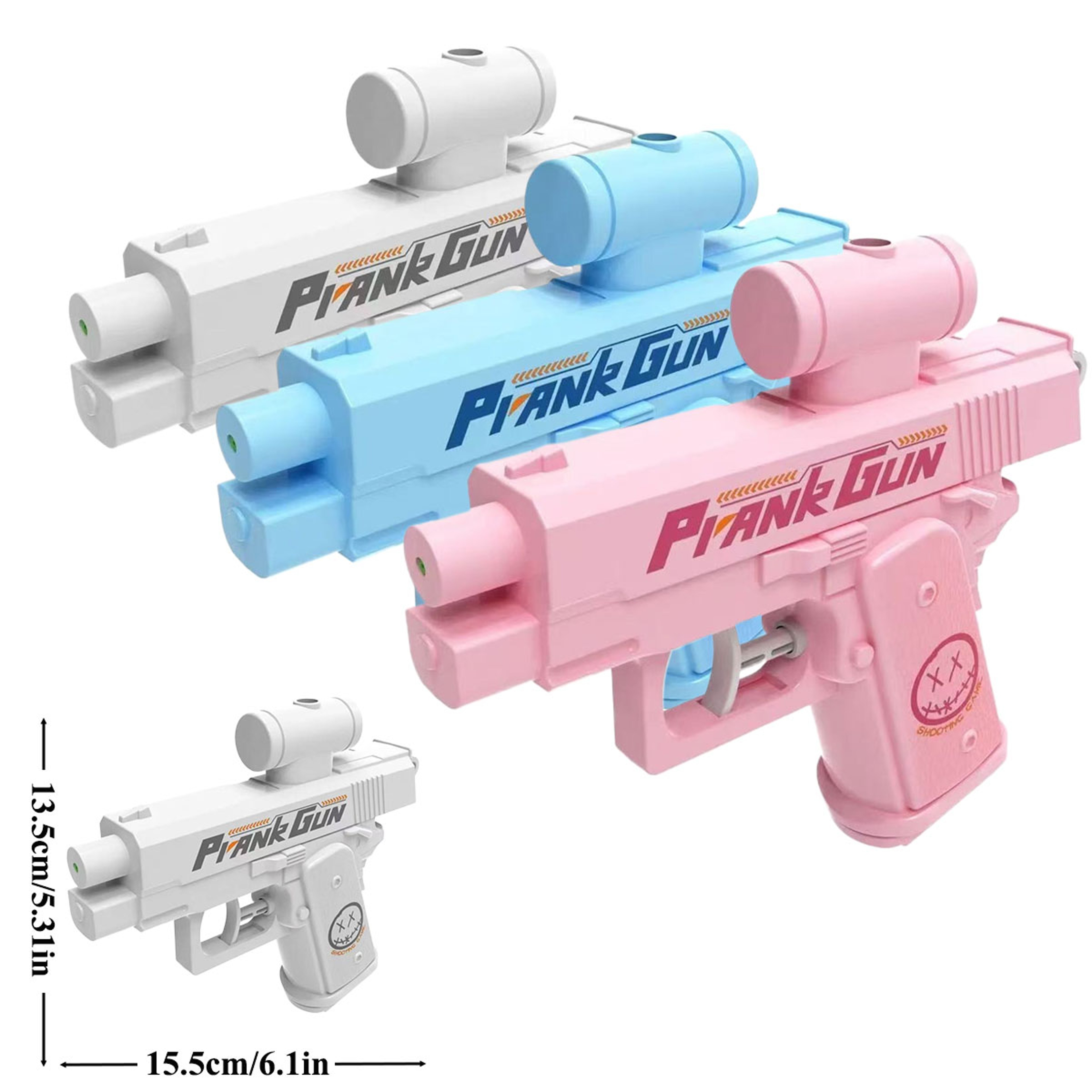 Two Way Water Gun Prank Toy Reverse Spray Fun Squirt Gun for Kids and Adults – view 4
