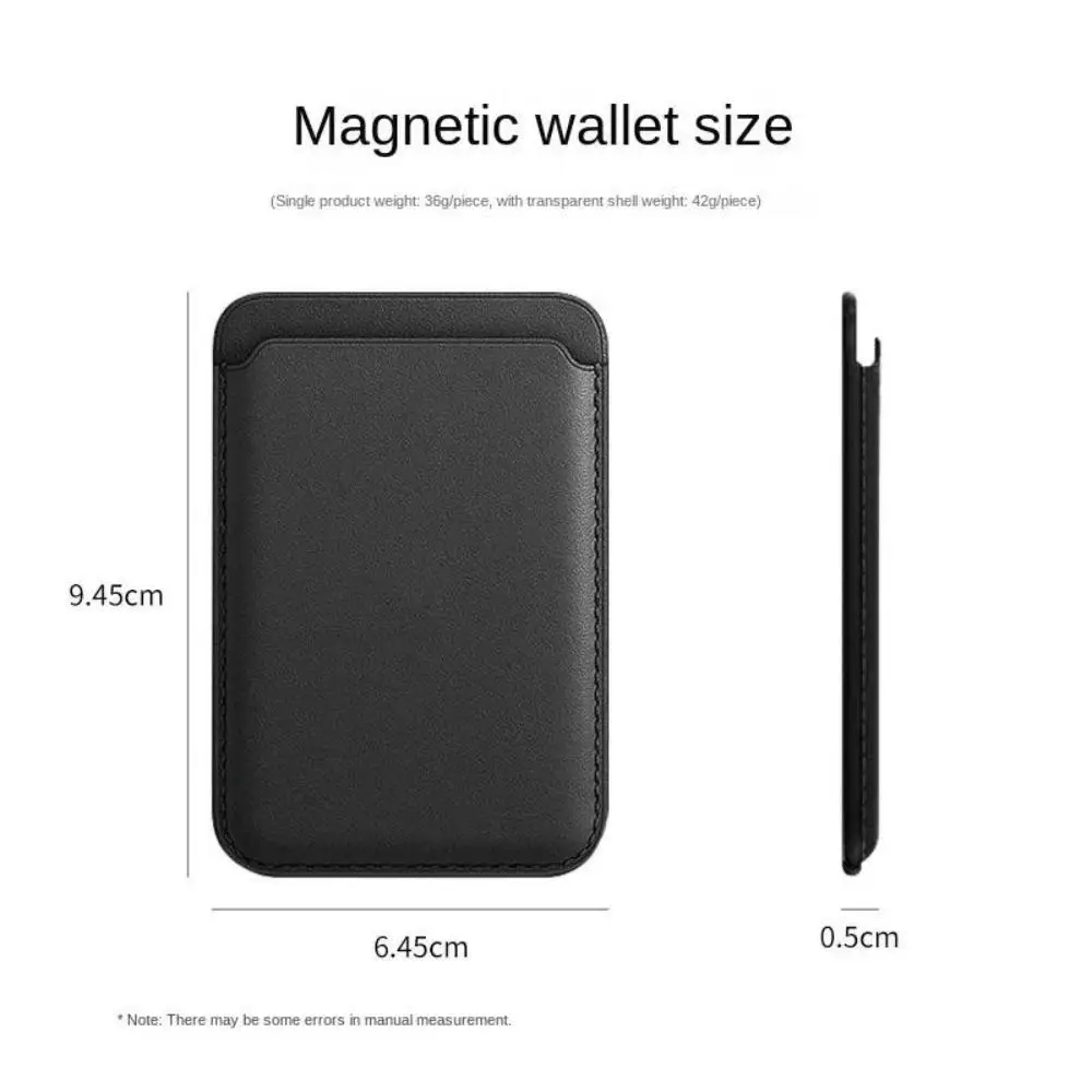 Magnetic Finewoven Card Wallet Case Plus  Magsafe Compatible 3