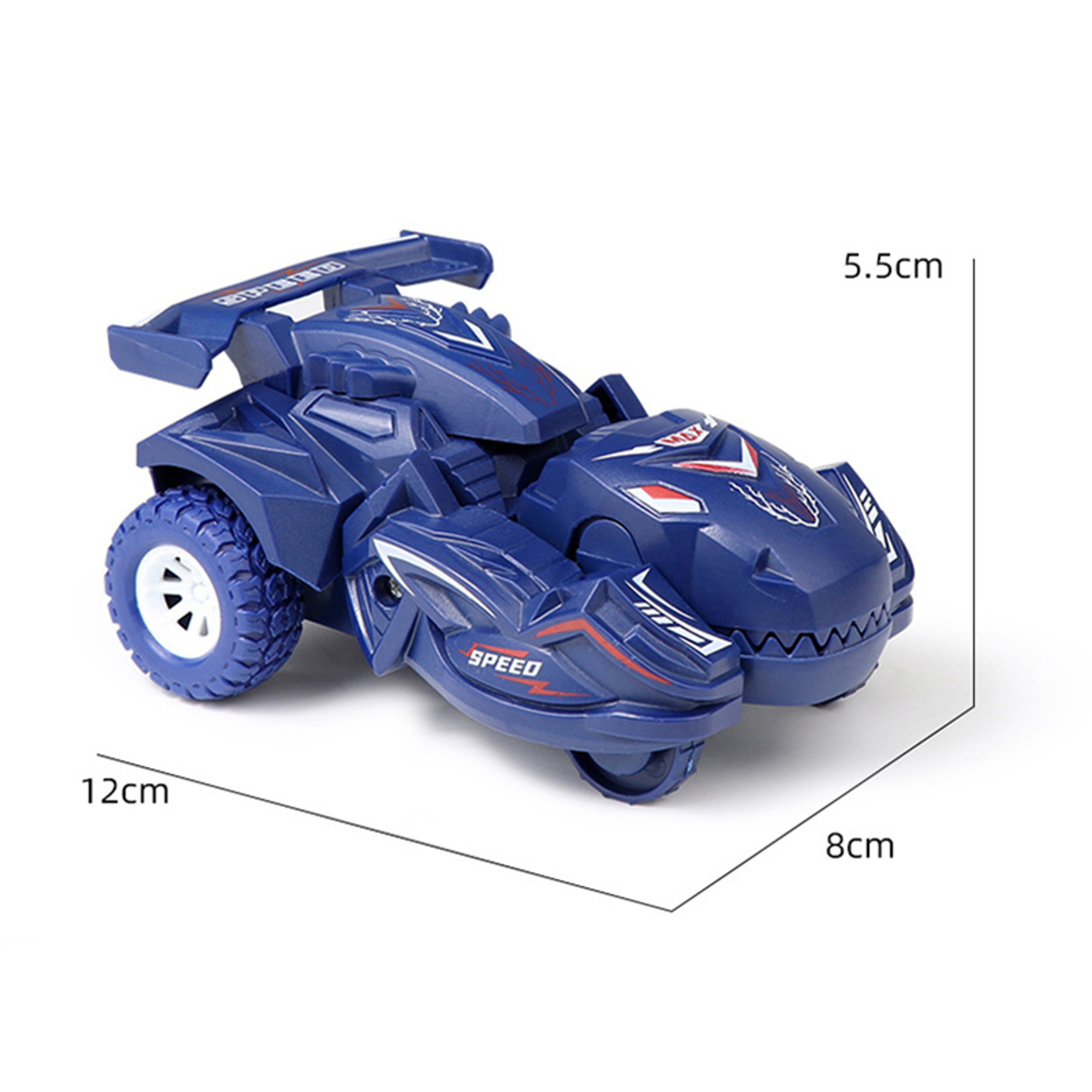 Transforming Dinosaur Car Toy Collision Mini Vehicle Gift – view 6