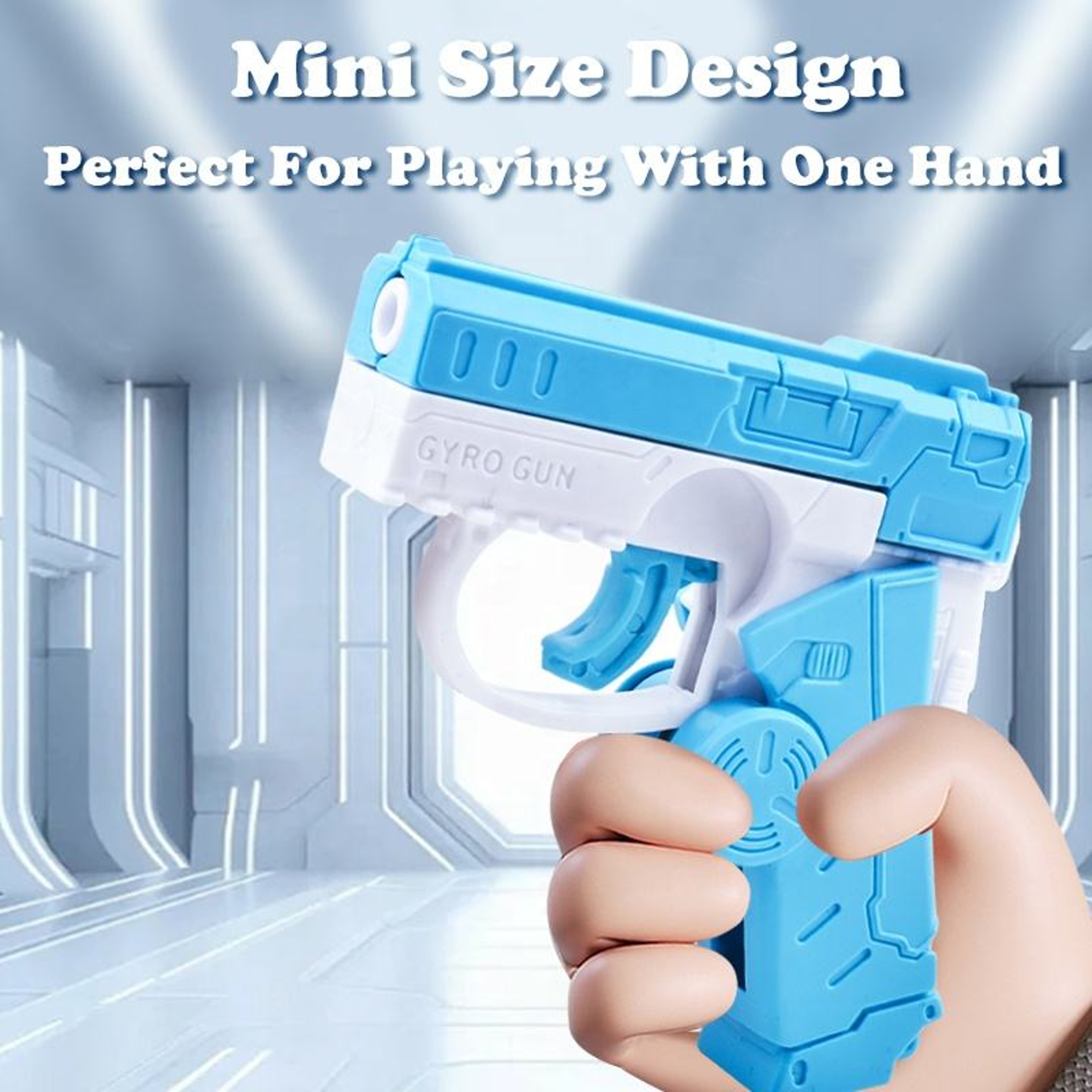 Mini Fidget Spinner Toy Gun for Kids Stress Relief Play – view 2