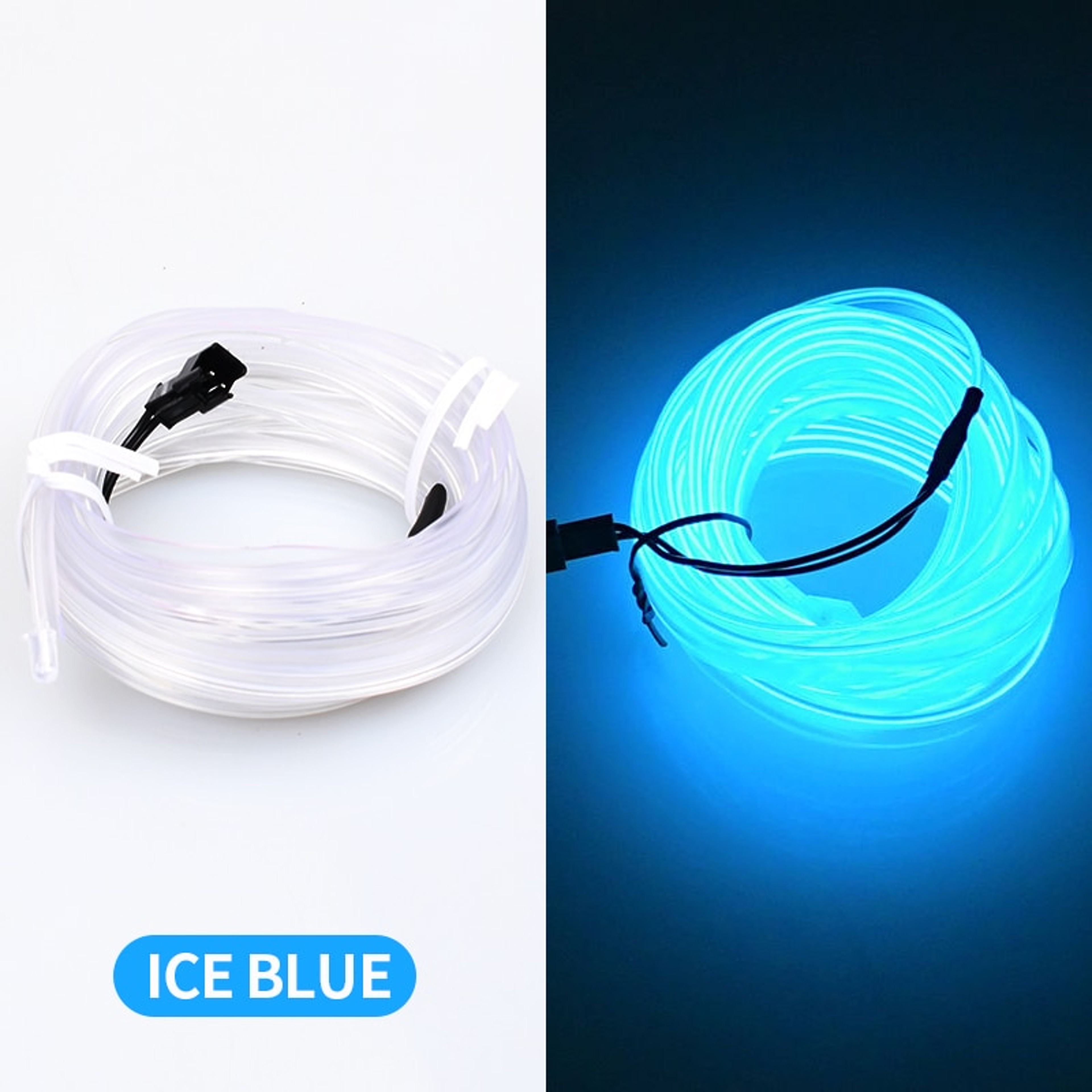 USB Car Interior Ambient Light EL Wire Strip – view 7