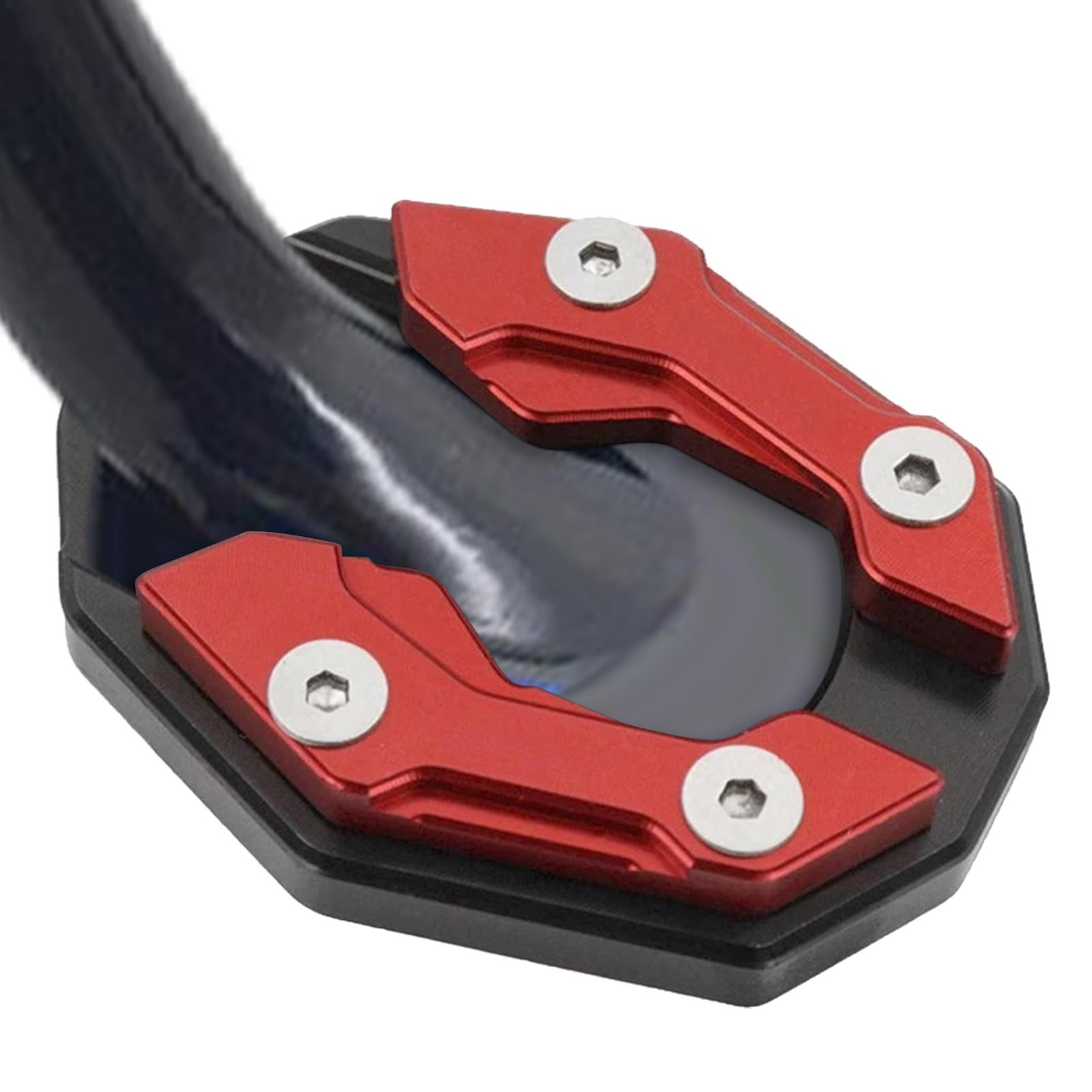 Motorcycle Kickstand Pad Extender Durable Side Stand Support Plate for Safe Parking – view 3