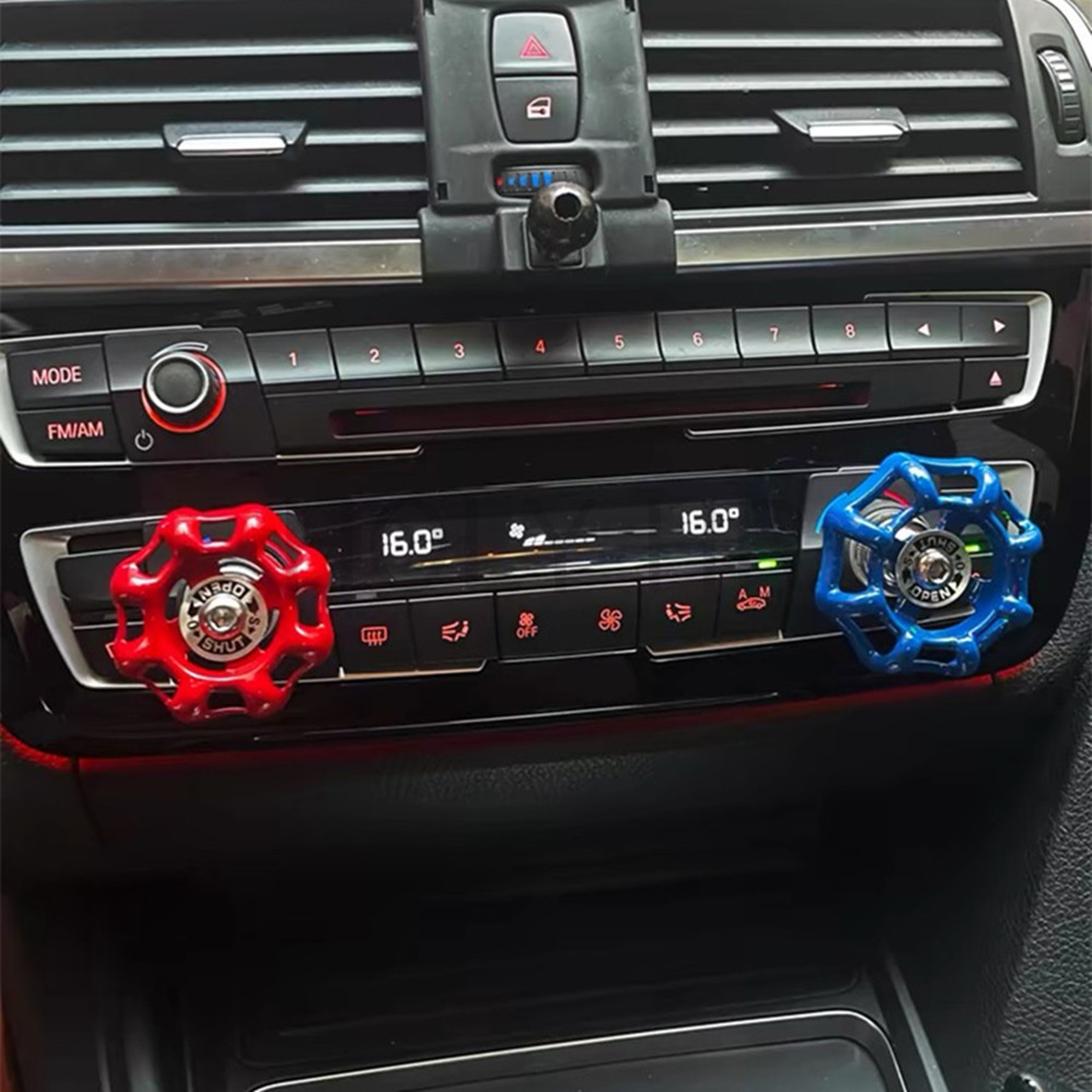 Car Interior Decoration One Click Start Button with Valve Switch Sticker – view 3