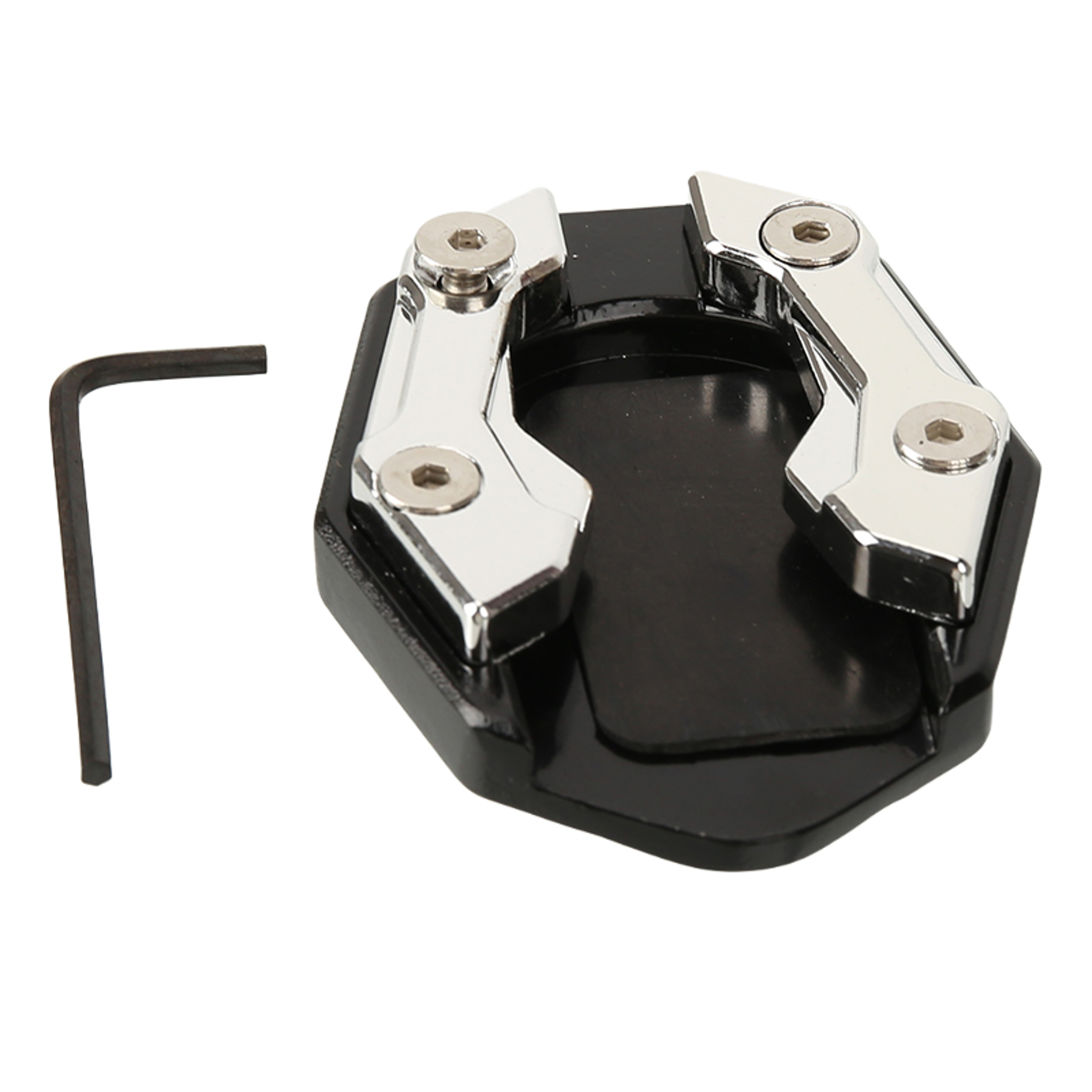 Motorcycle Kickstand Extender Foot Pad Durable Side Stand Extension for Bikes Essential Motorcycle Accessories – view 9