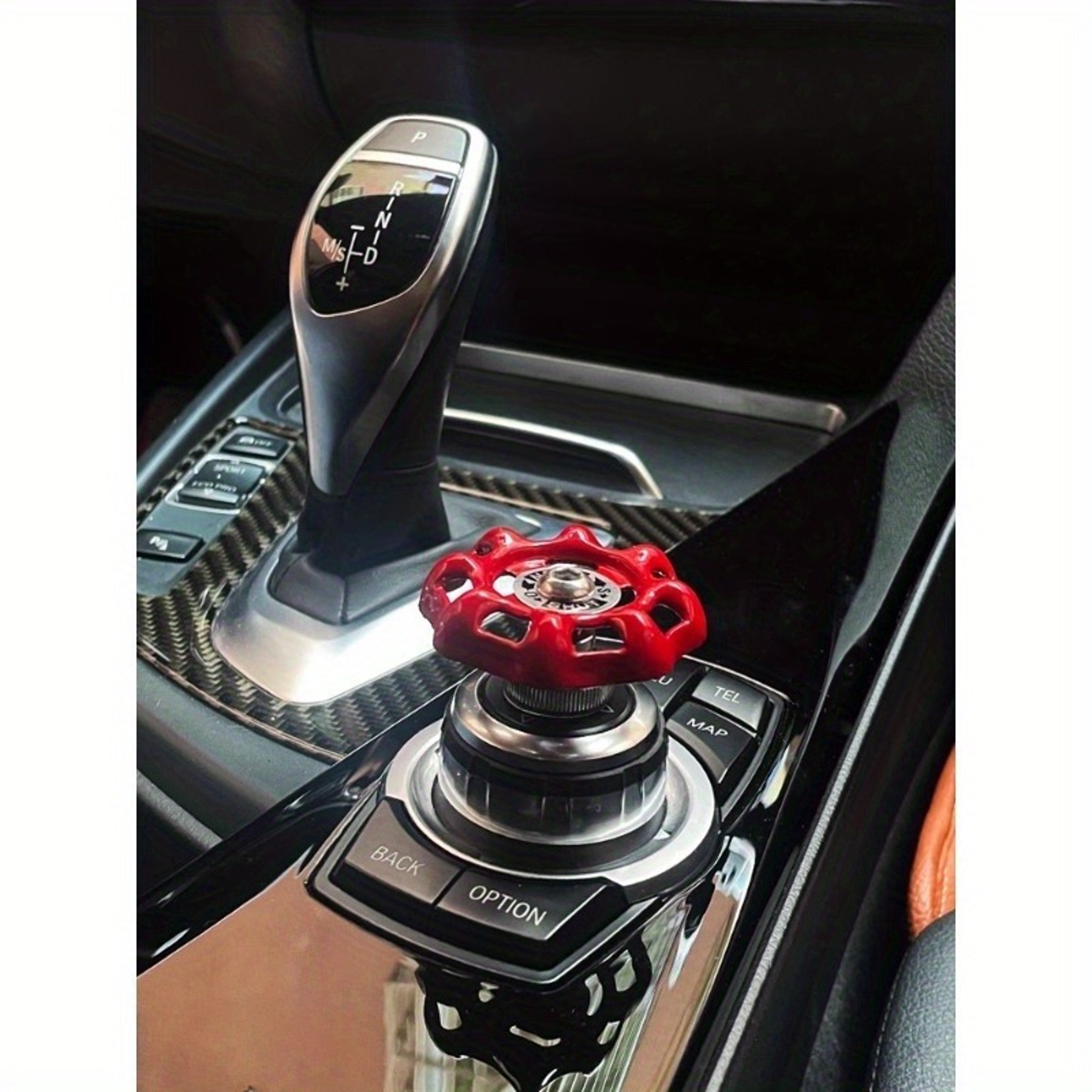 Stylish Car Interior One Click Start Button & Valve Knob Cover Sticker – view 10