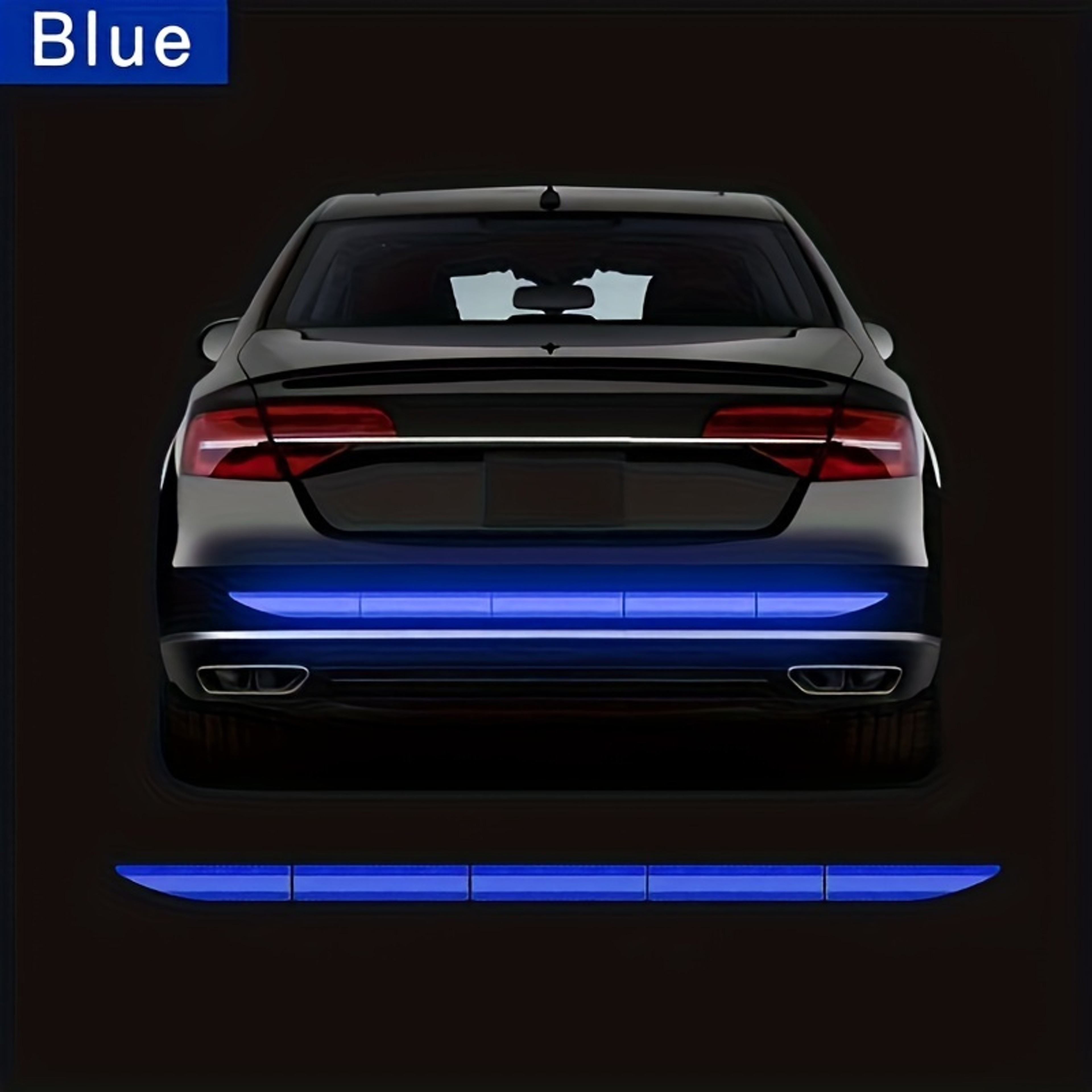 Reflective Car Safety Warning Tape Anti Collision Sticker – view 3