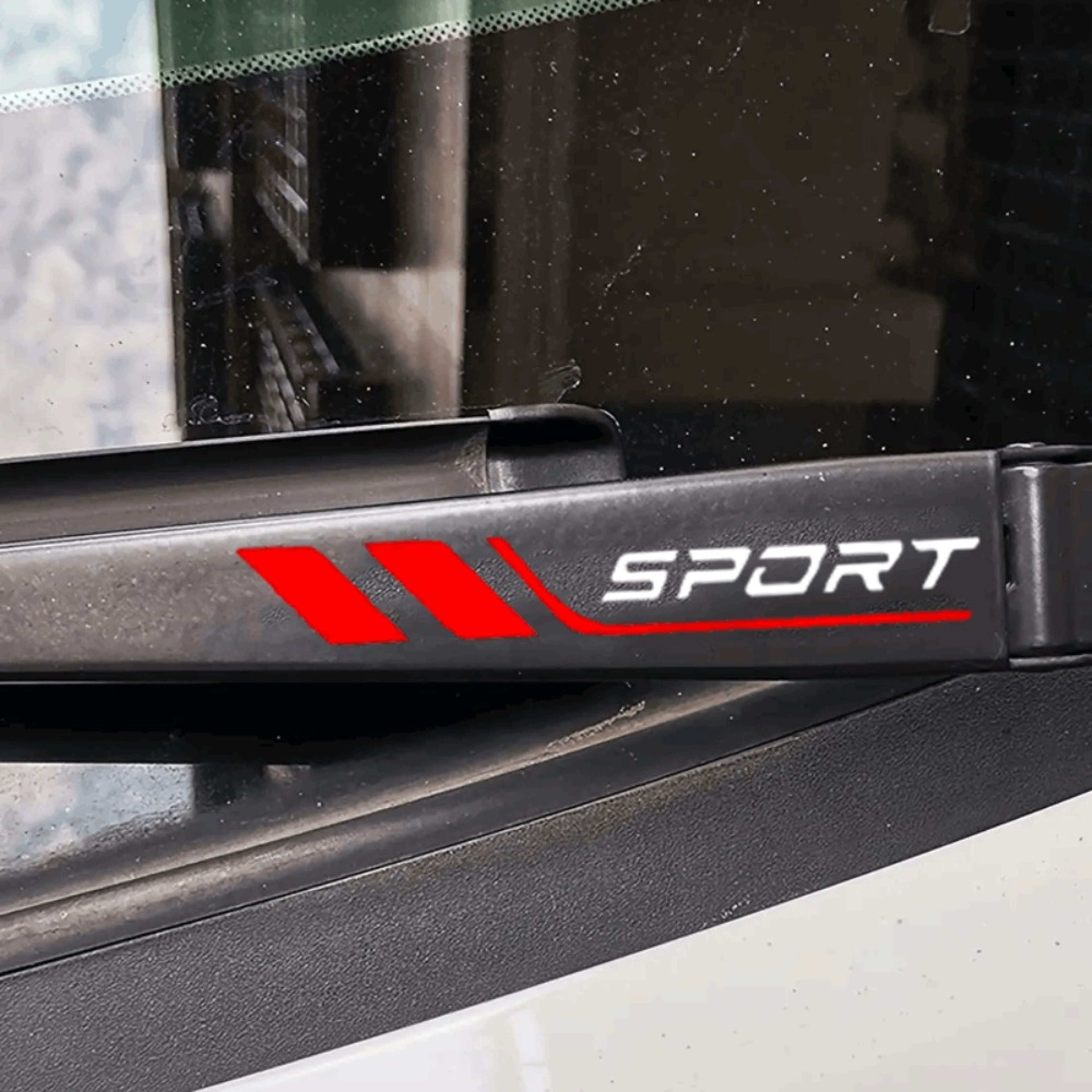 Premium Sports Car Vinyl Scratch Guard Decal for Door & Mirror – view 4
