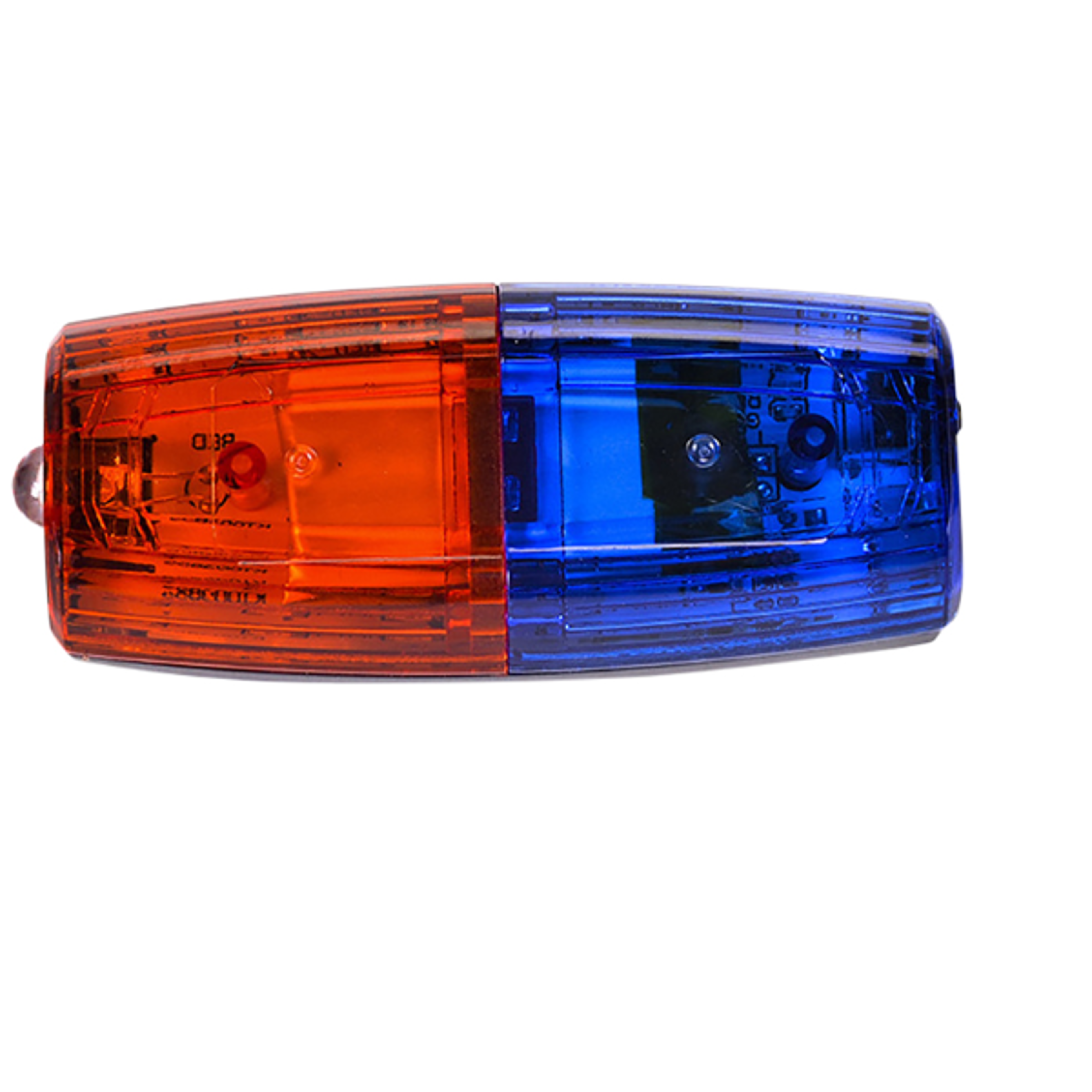 LED Red Blue Caution Emergency Police Light Flashing Shoulder Lamp USB Rechargeable Shoulder Warning