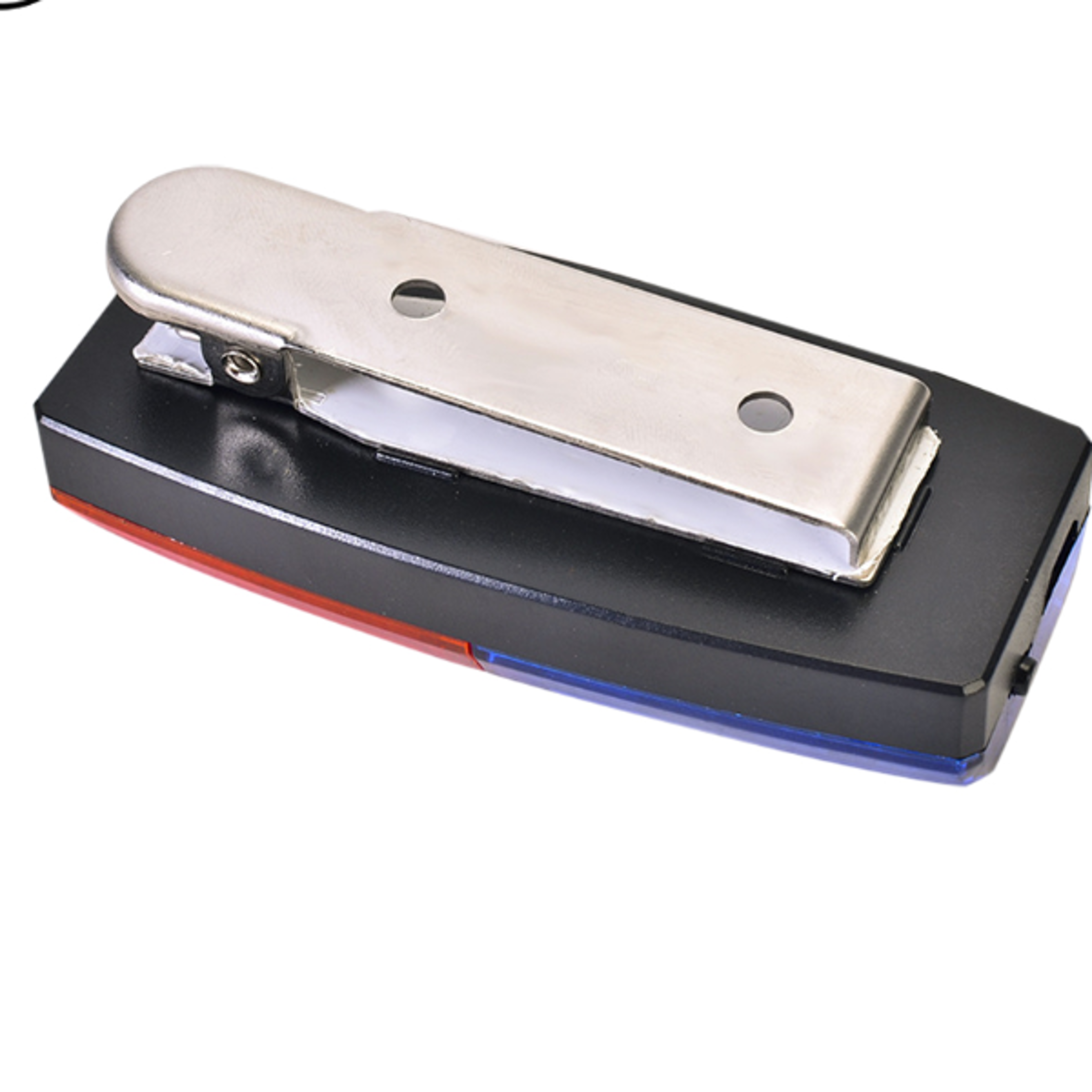 LED Red Blue Caution Emergency Police Light Flashing Shoulder Lamp USB Rechargeable Shoulder Warning