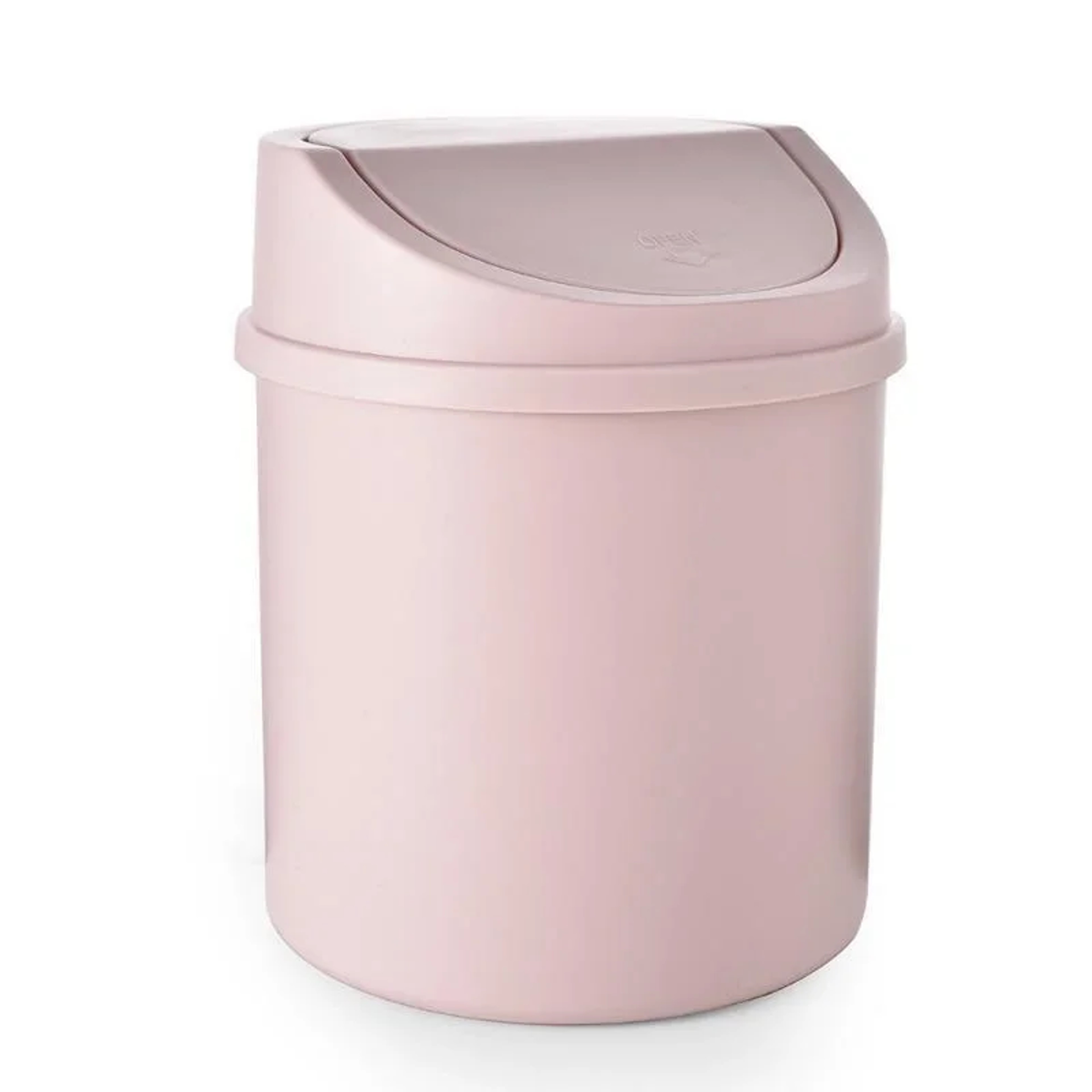 Mini Desktop Trash Can with Lid for Desk Bedroom Vanity – view 10