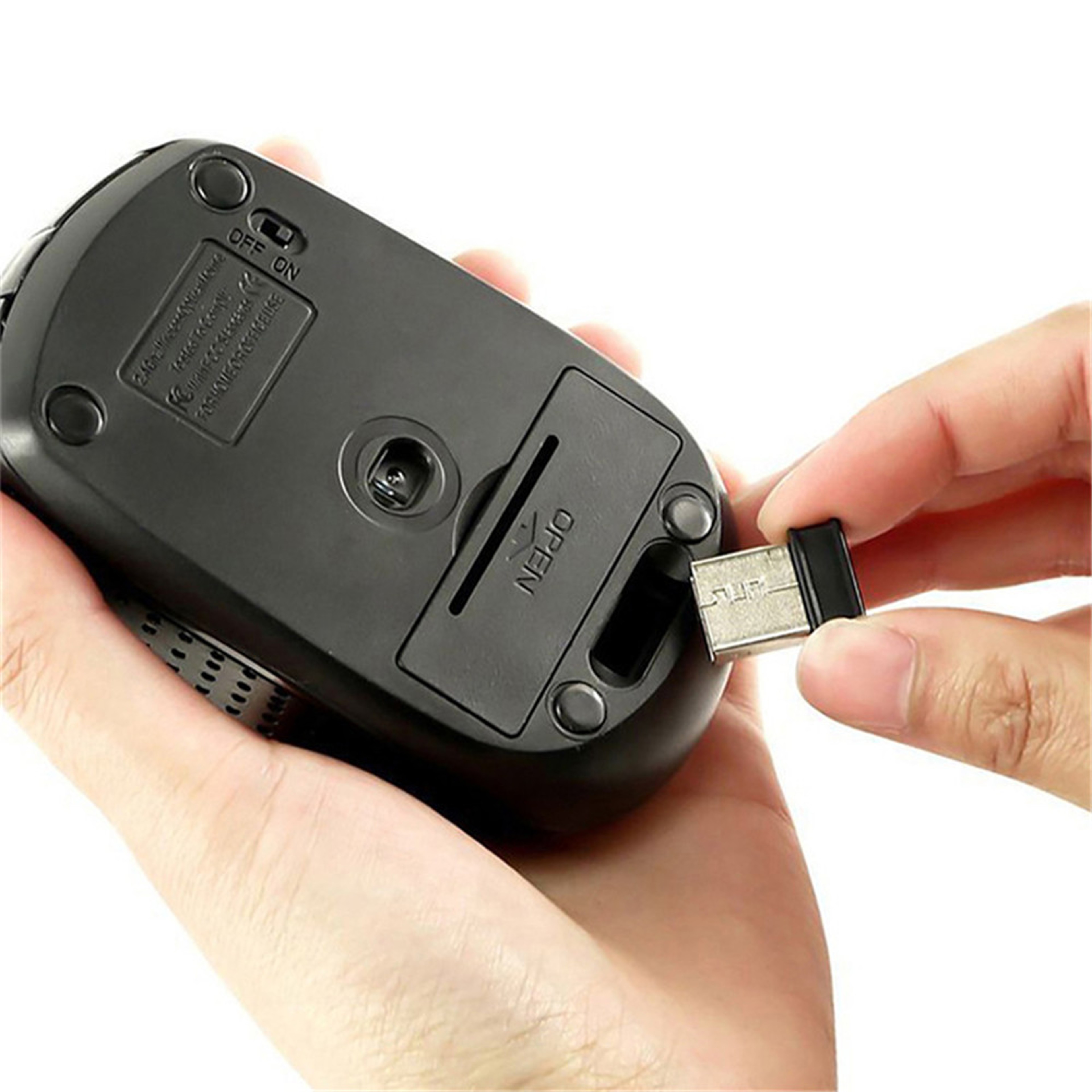 Wireless Gaming Mouse Mini Noiseless Optical Mouse For PC  Mac 4