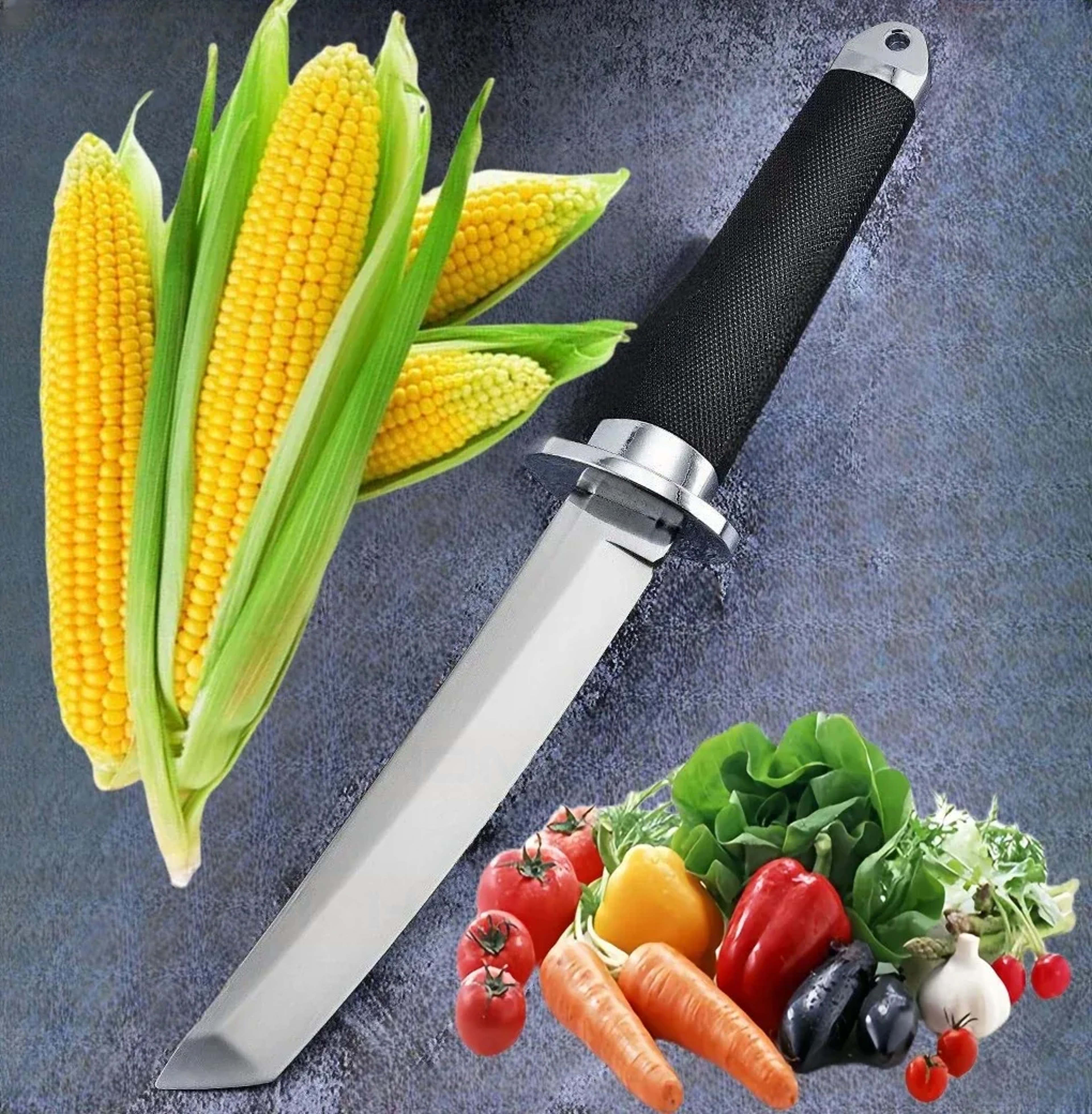 Premium Japanese Survival Knife Outdoor Camping Straight Blade – view 1