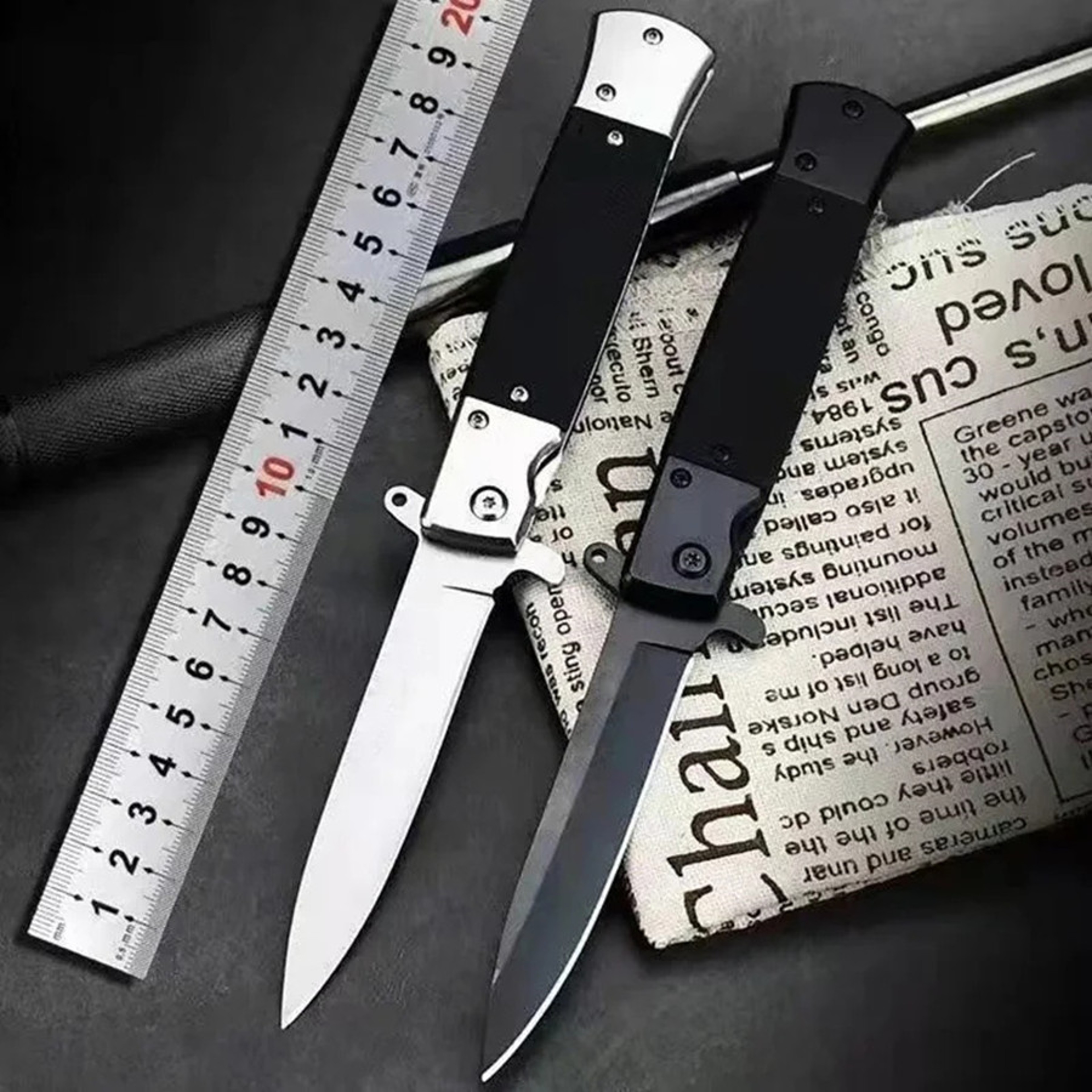 Tactical Folding Knife for Outdoor Survival & Self Defense – view 2