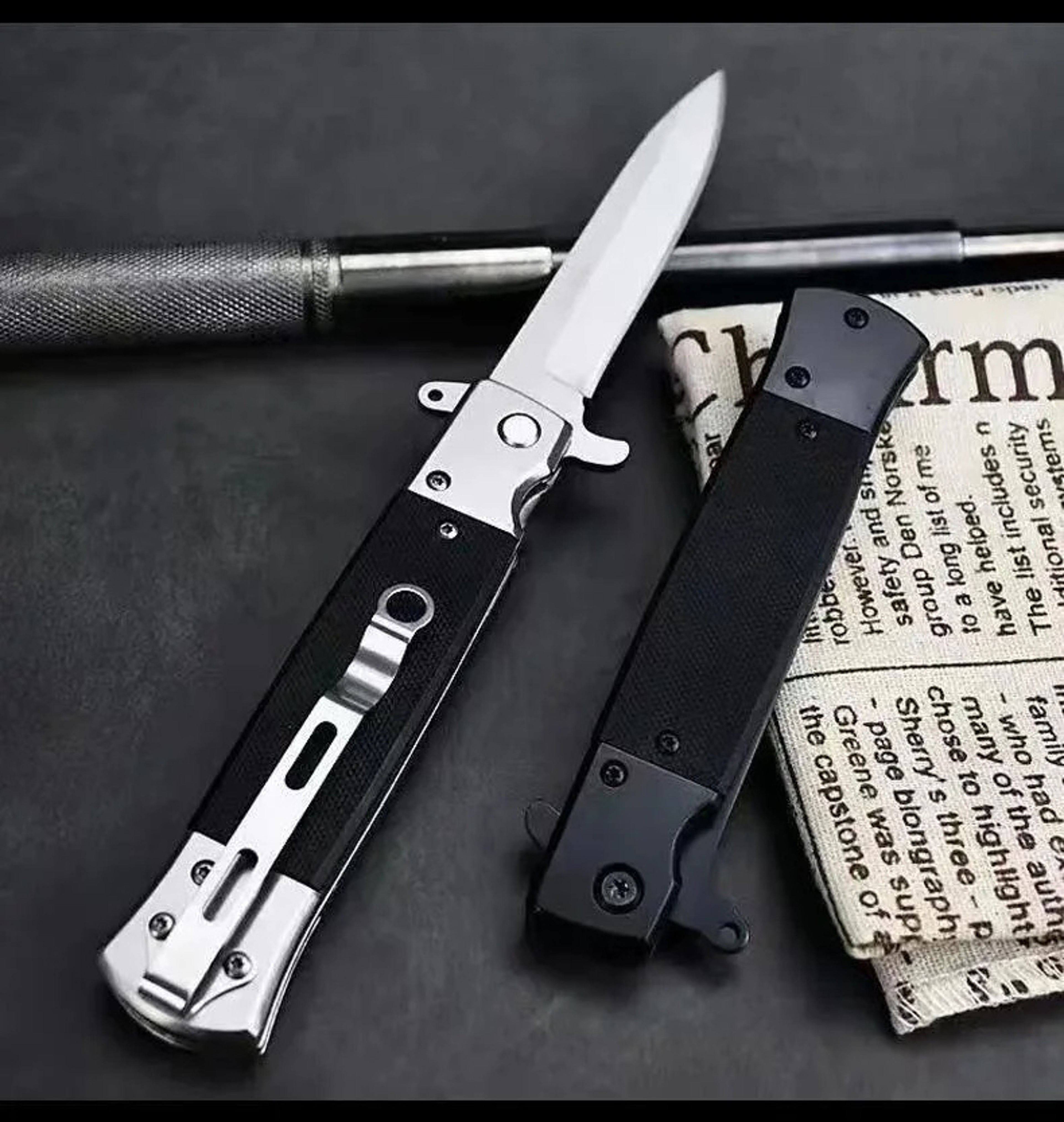 Tactical Folding Knife for Outdoor Survival & Self Defense – view 5