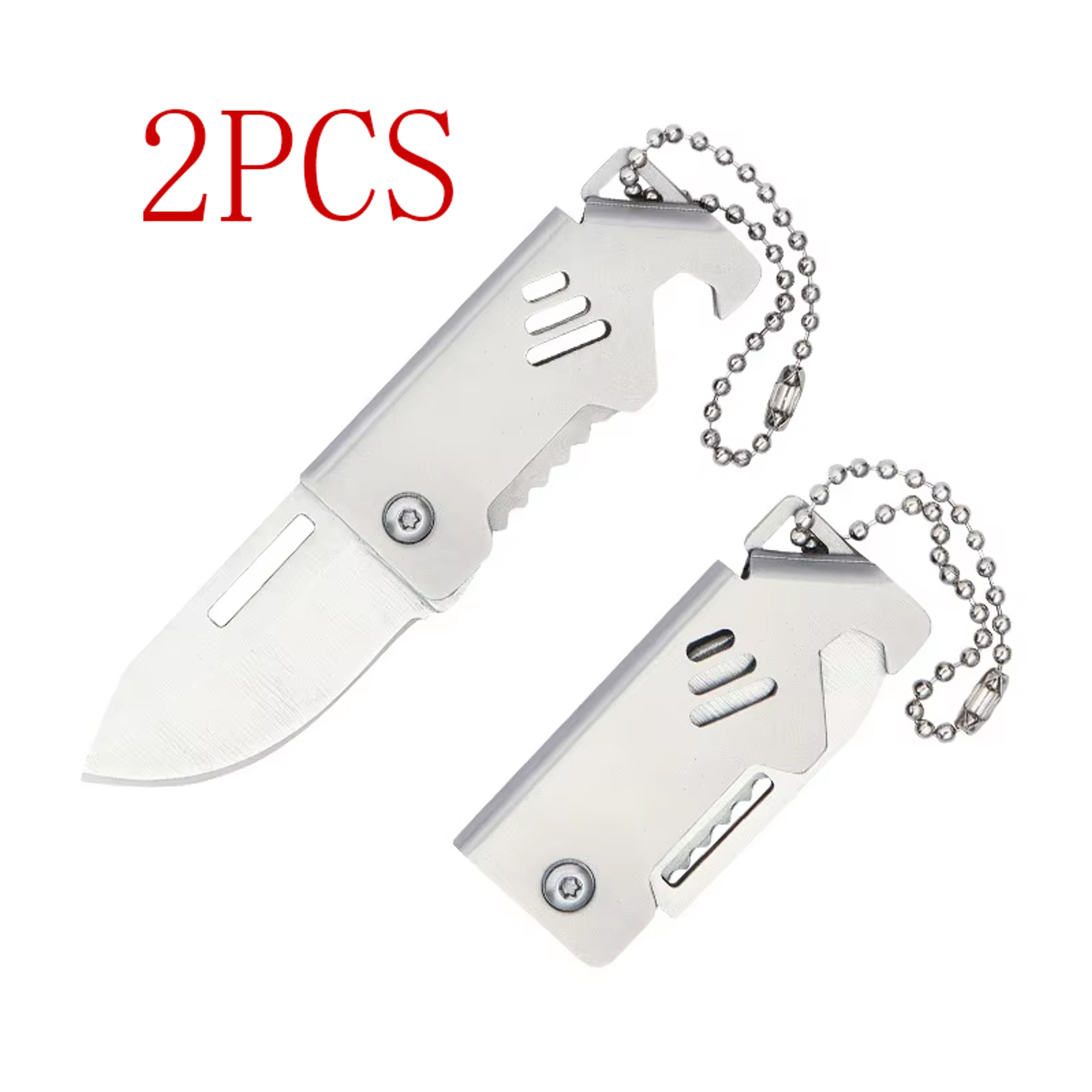 Mini Outdoor Folding Knife With Steel Portable Camping  Survival Tool 4