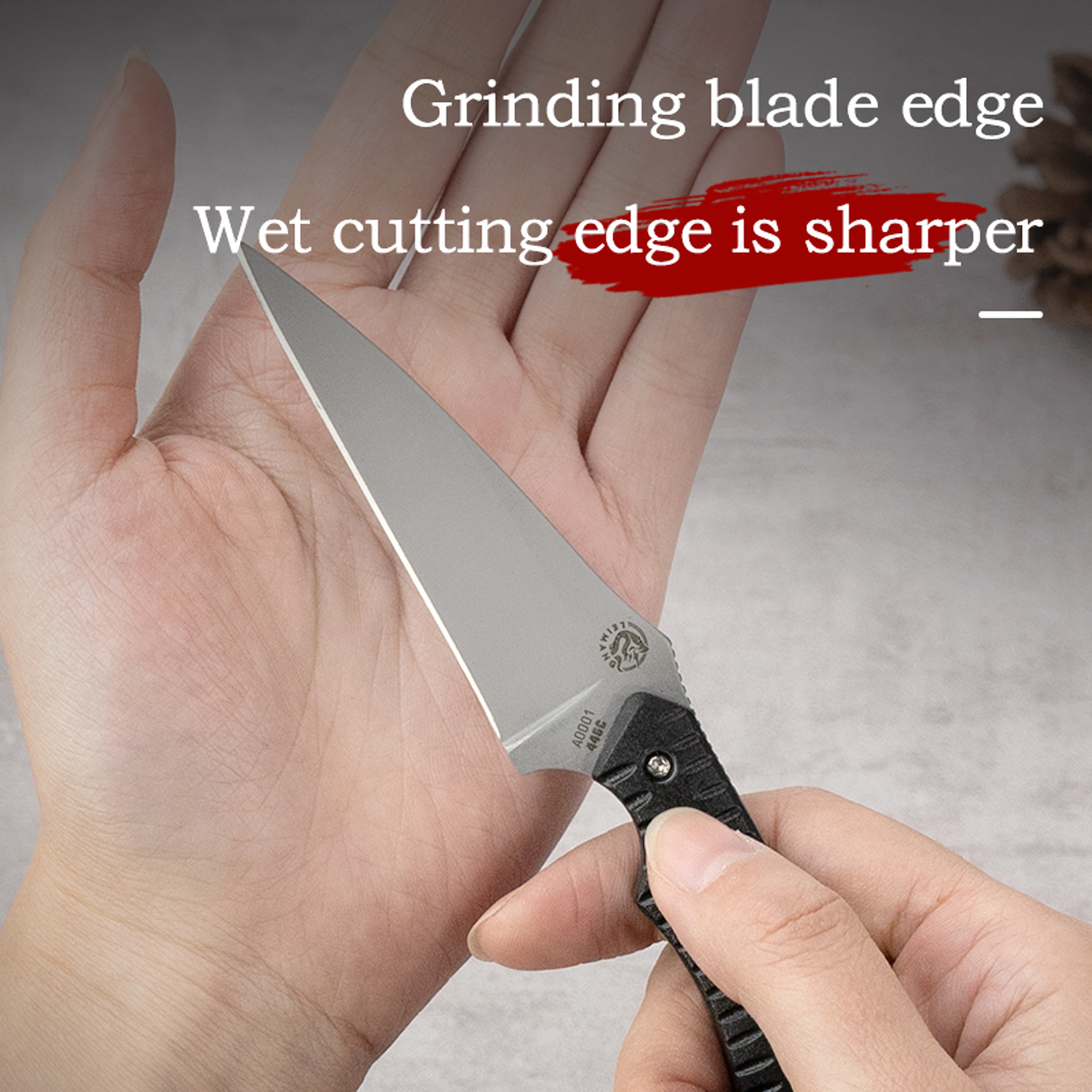 Tactical Outdoor Hunting Knife Multifunctional Camping  Self Defense Blade 1