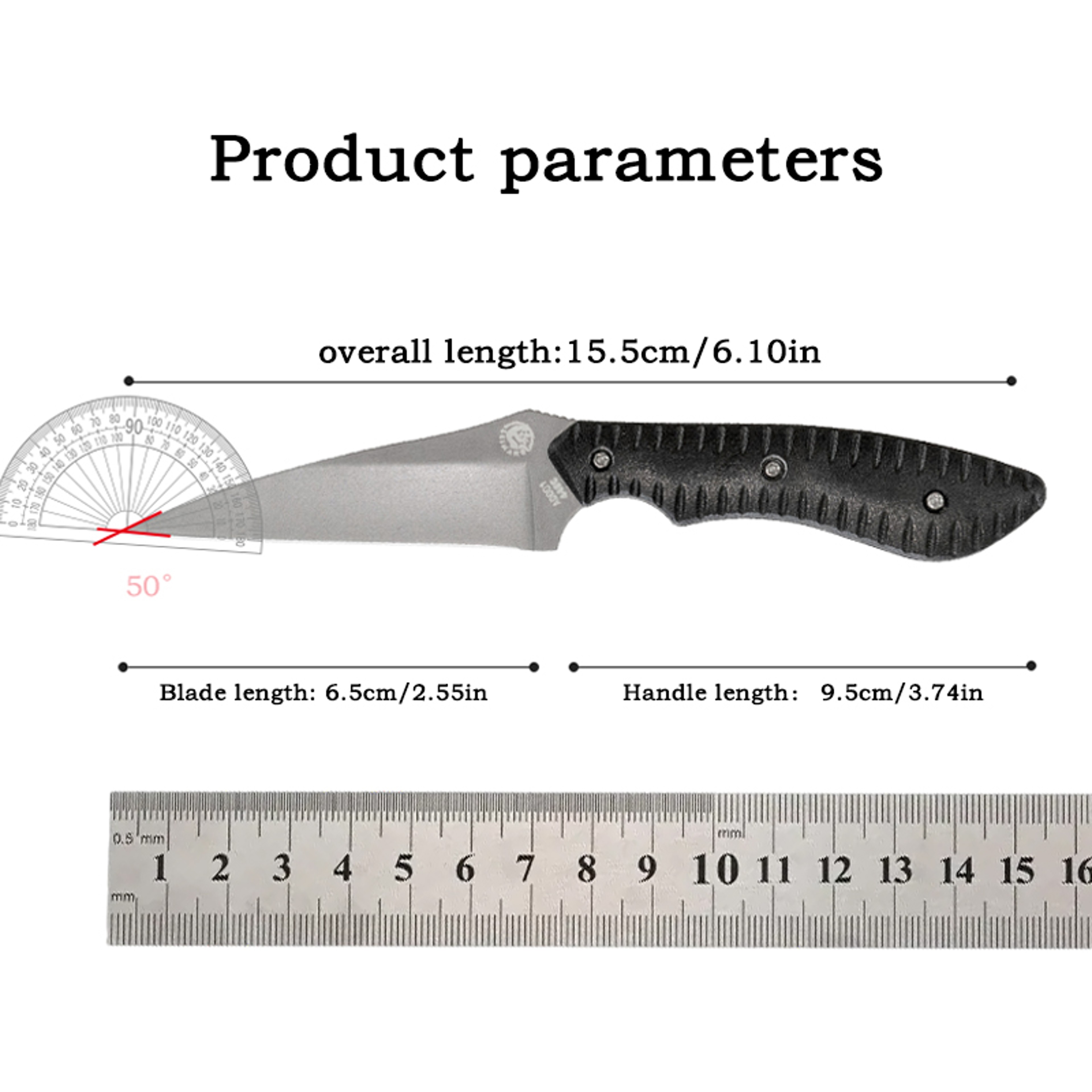 Tactical Outdoor Hunting Knife Multifunctional Camping  Self Defense Blade 4