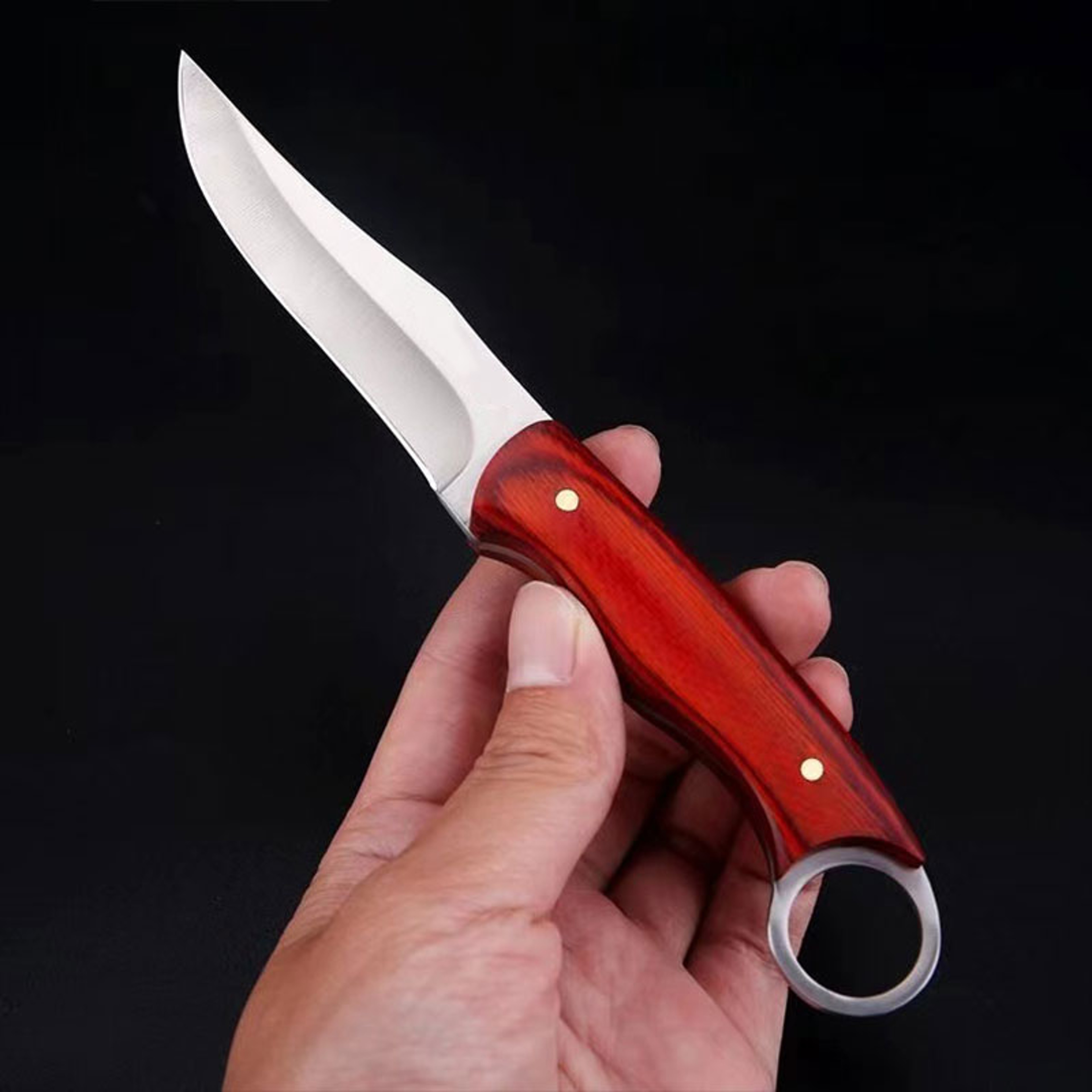 Premium Stainless Steel Fruit Knife Durable Kitchen & Camping Tool – view 2